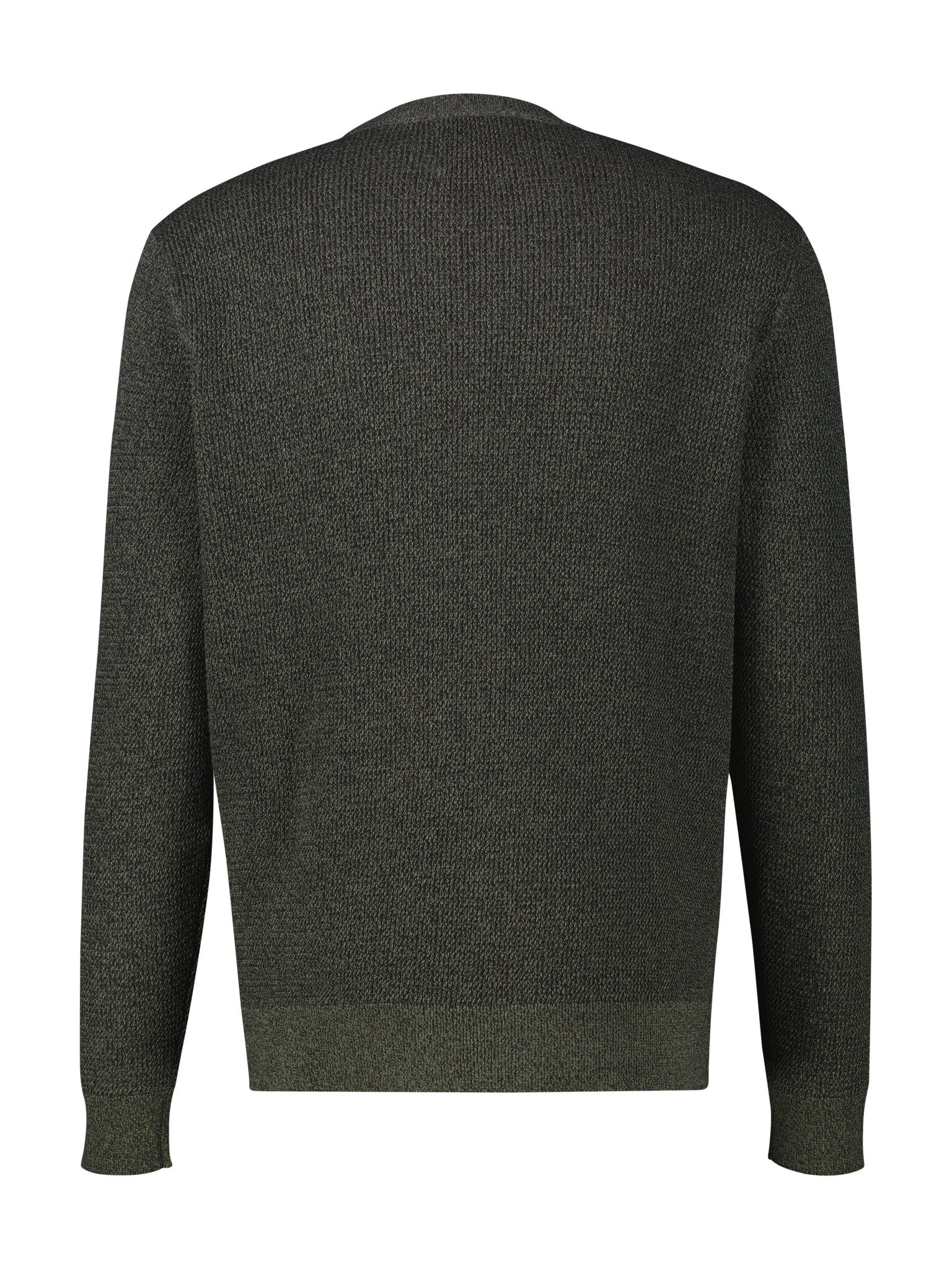LERROS Strickpullover mit Logo-Stickerei und in Struktur-Optik – Bild 4 von 4