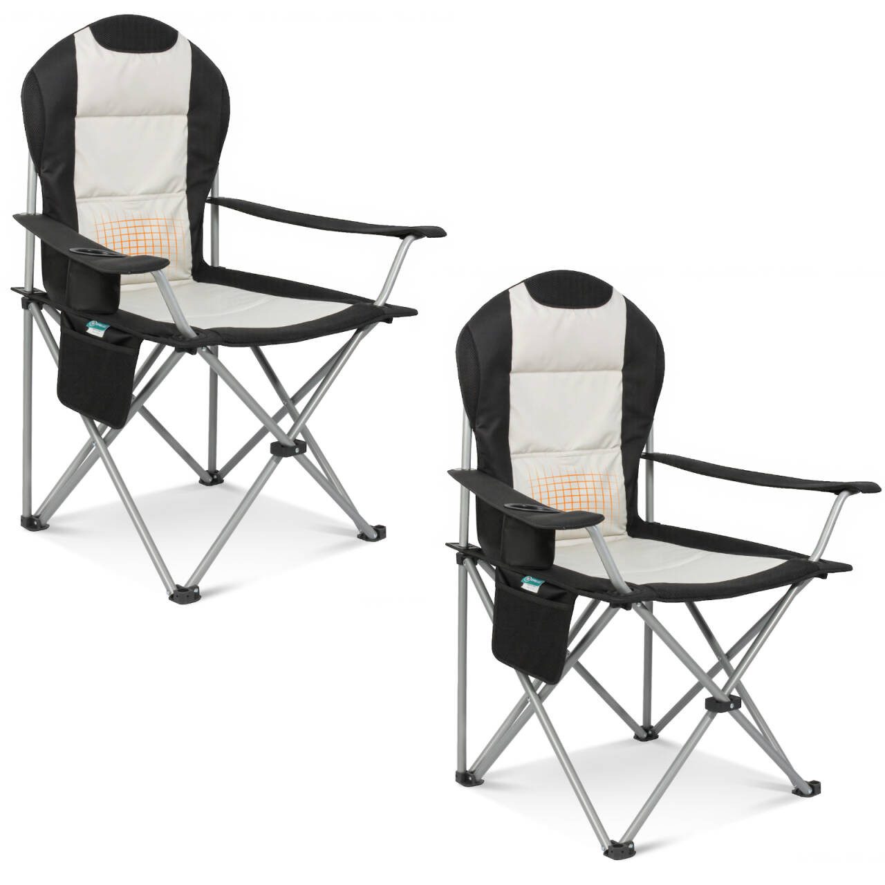 HOMECALL Campingstuhl Hochlehner 108cm mit Lendenwirbelstütze günstig online kaufen