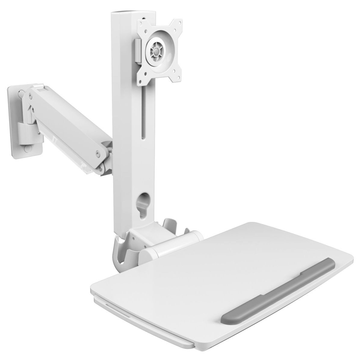 ICY BOX Monitor-Halterung IB-WS700-W Sit-Stand-Workstation