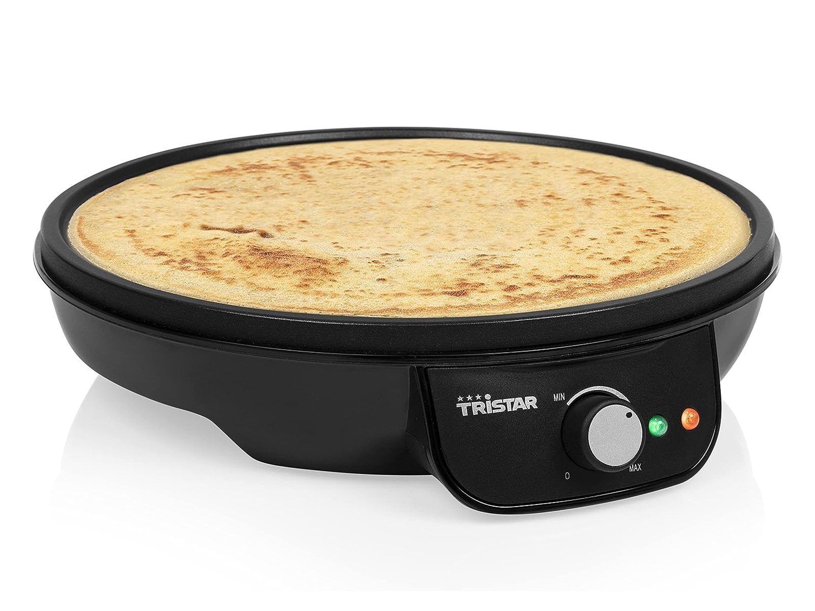 Pancake Tristar für Maker 1000 W, Backplatte selber machen Crepes-Eisen Ø cm, Crêpesmaker, Suzettes große 30