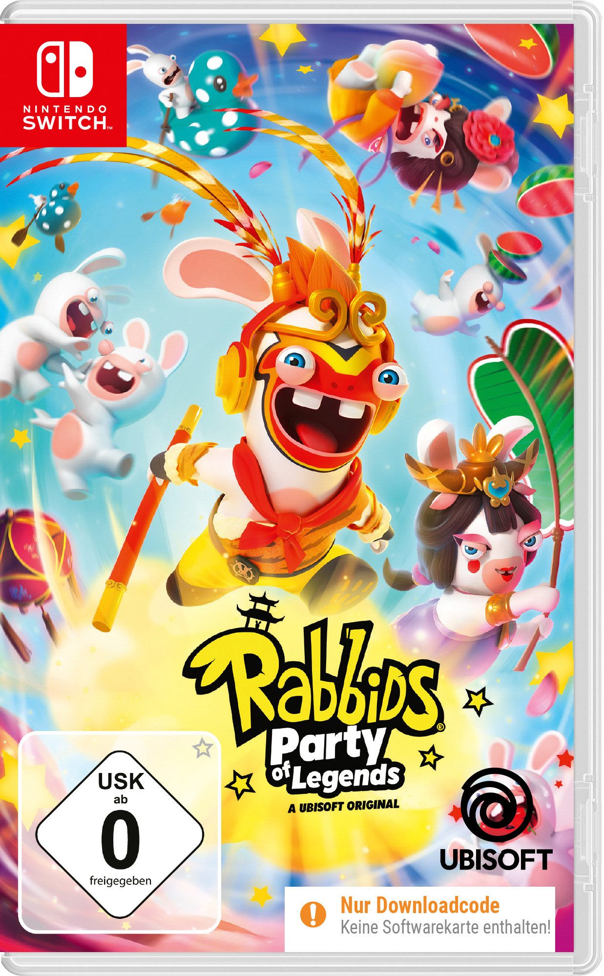 Rabbids: Party of Legends (Code in a Box), Nintendo Switch