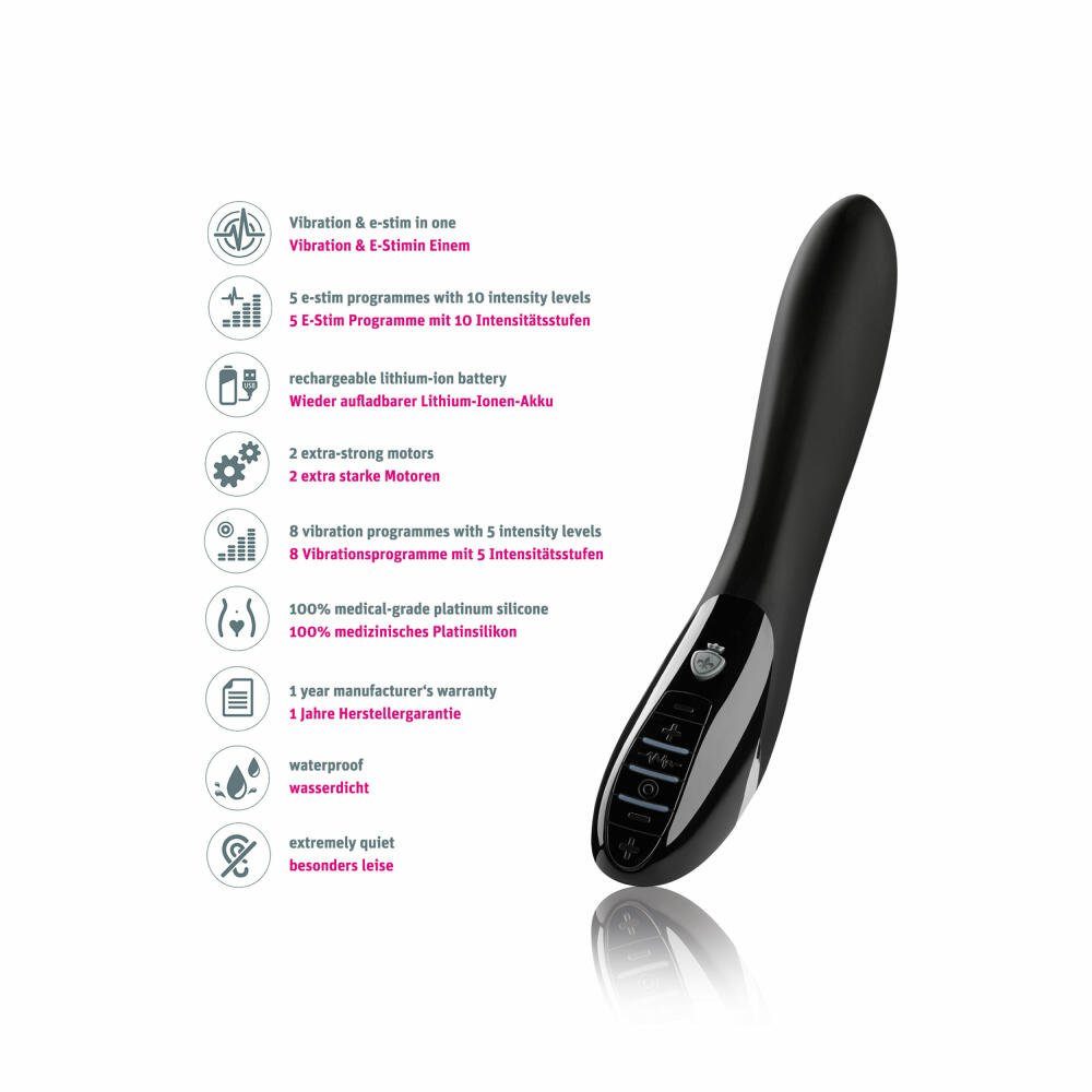 Vibrator mit mystim Eric, E-Stim Electric Funktion