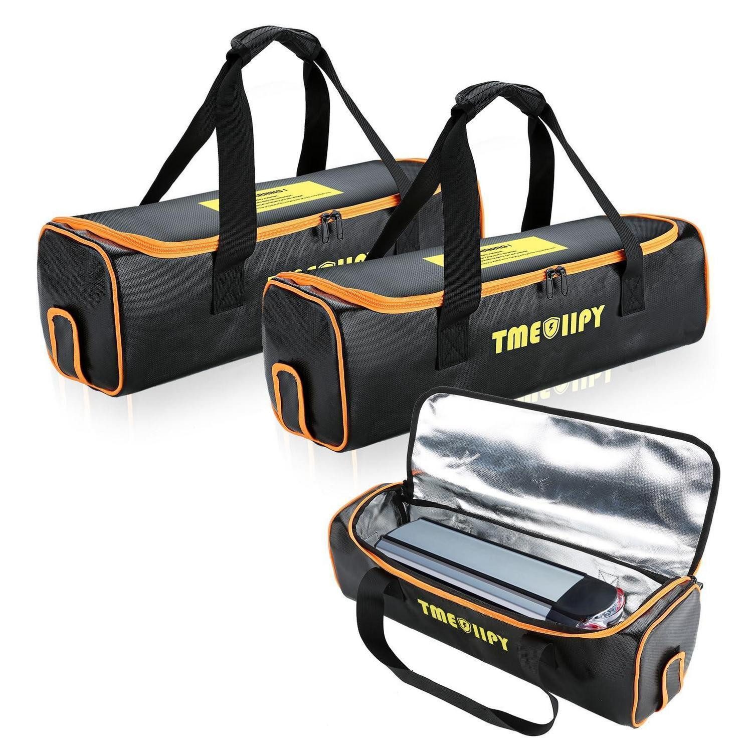 LuxusKollektion Akku-Schutzhülle Ebike Akku Tasche Feuerfest Explosionssicher Lipo Lagerung 2 Pcs