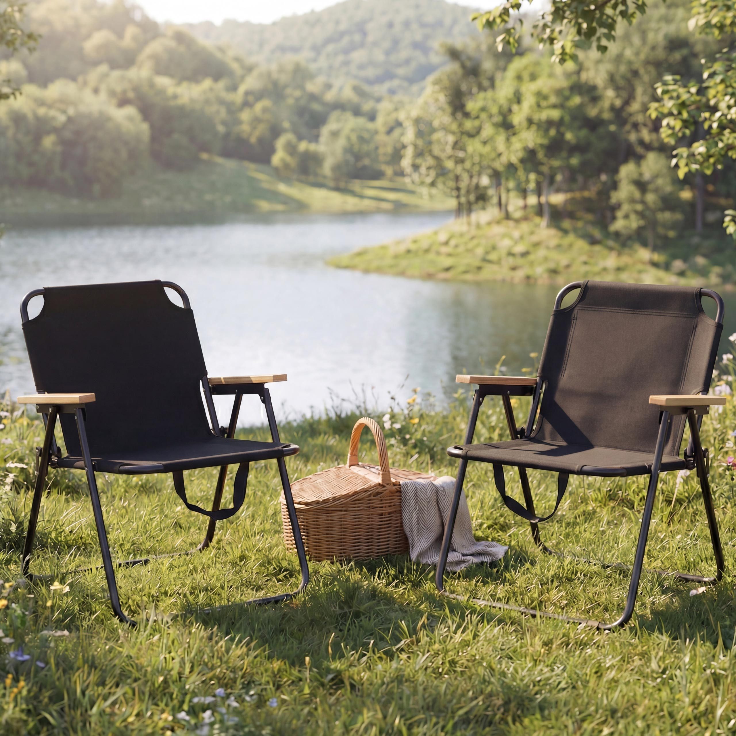 MCW Campingstuhl MCW-Q43 (Set), Leicht zu transportieren