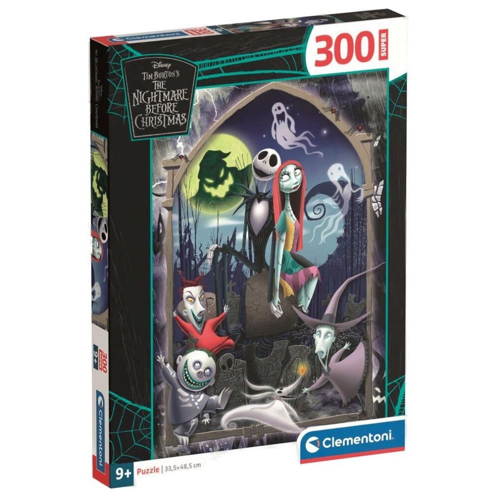 Clementoni® Puzzle The Nightmare Before Christmas 300-teiliges Clementoni Puzzle, Puzzleteile