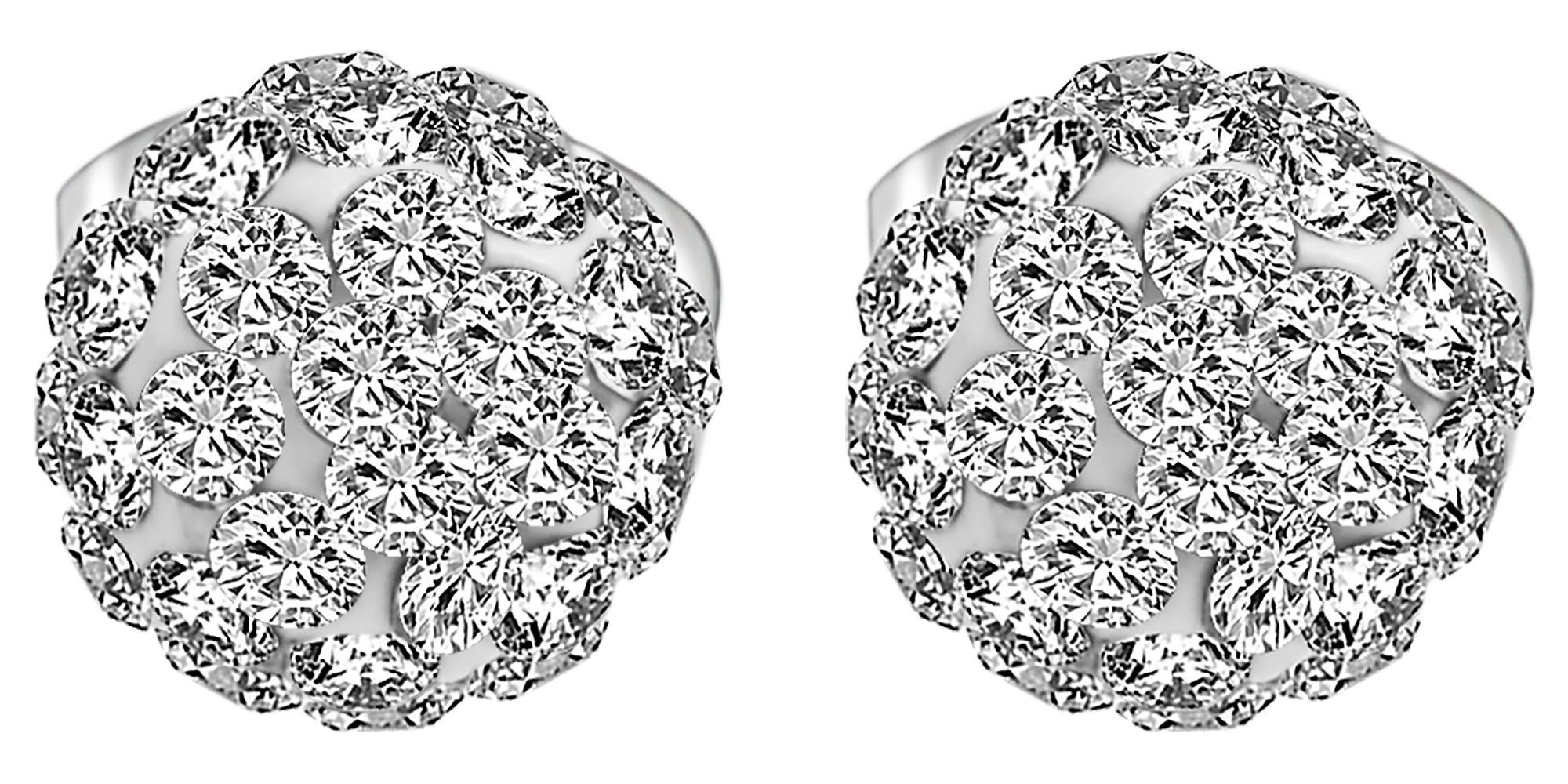 Adelia´s Paar Ohrhänger Damen Ohrringe – Ohrstecker aus Titan mit Strass St günstig online kaufen