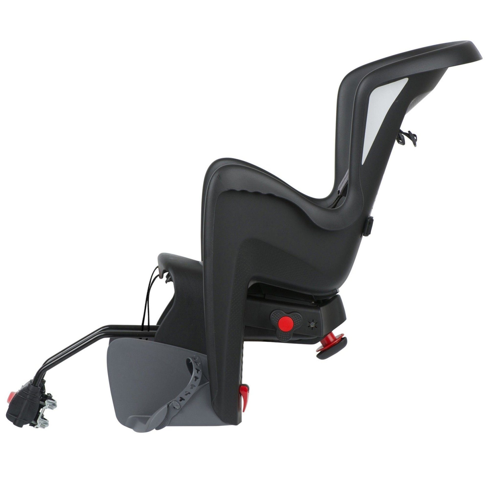 Polisport Fahrradkindersitz Bilby Maxi RS 75101303 Fahrradsitz mit Rahmenbefestigung bis 22 kg