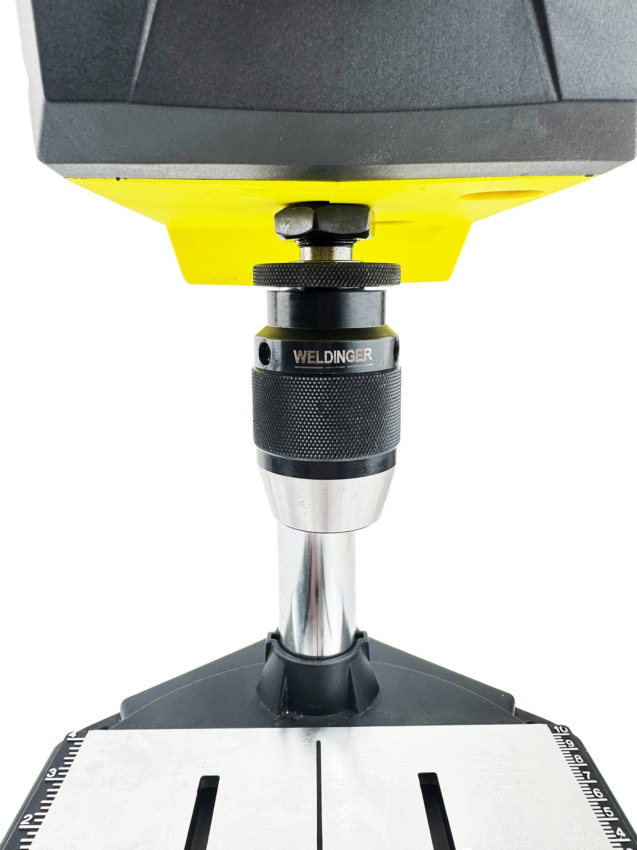 WELDINGER Tischbohrmaschine Tischbohrmaschine TB-2500 electronic 200-2500 U/min 800 W Laserfokus, 230 V V, max. 2500 U/min, (Standard) – Bild 4 von 5