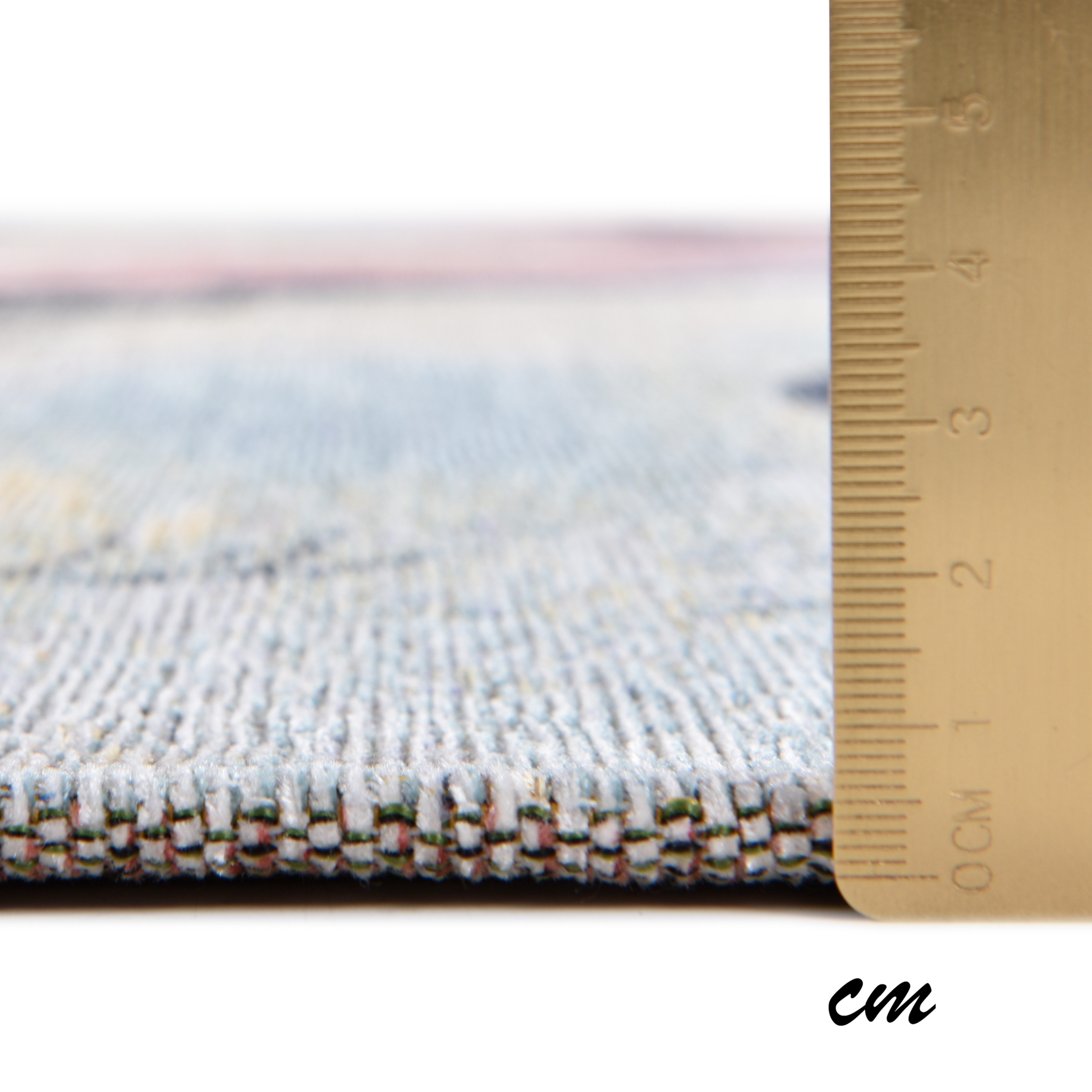 Gino Falcone Teppich Cosima-108, rechteckig, Höhe: 3 mm, flachgeweber Jaquard-Teppich, mit Chenillegarn, modernes Blumen Design
