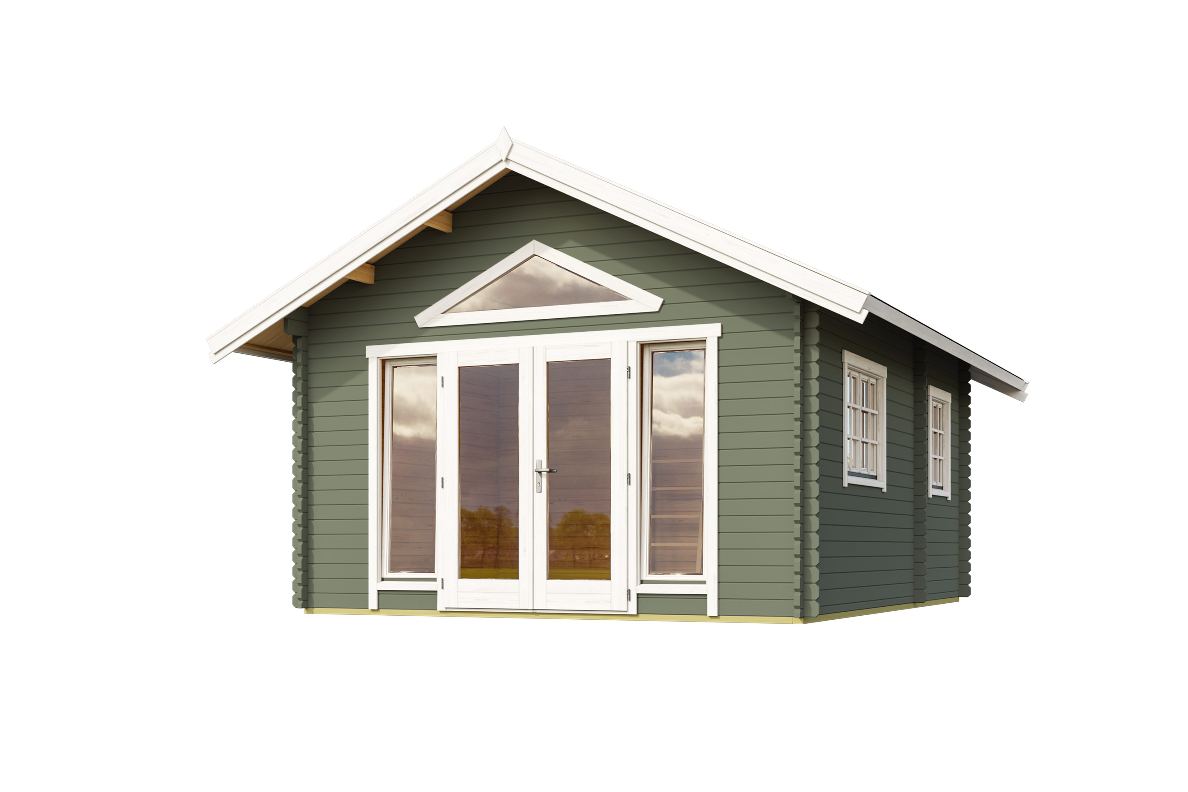 Nordic Holz Gartenhaus CAROLINE 2.2, BxT: 675x489,9 cm