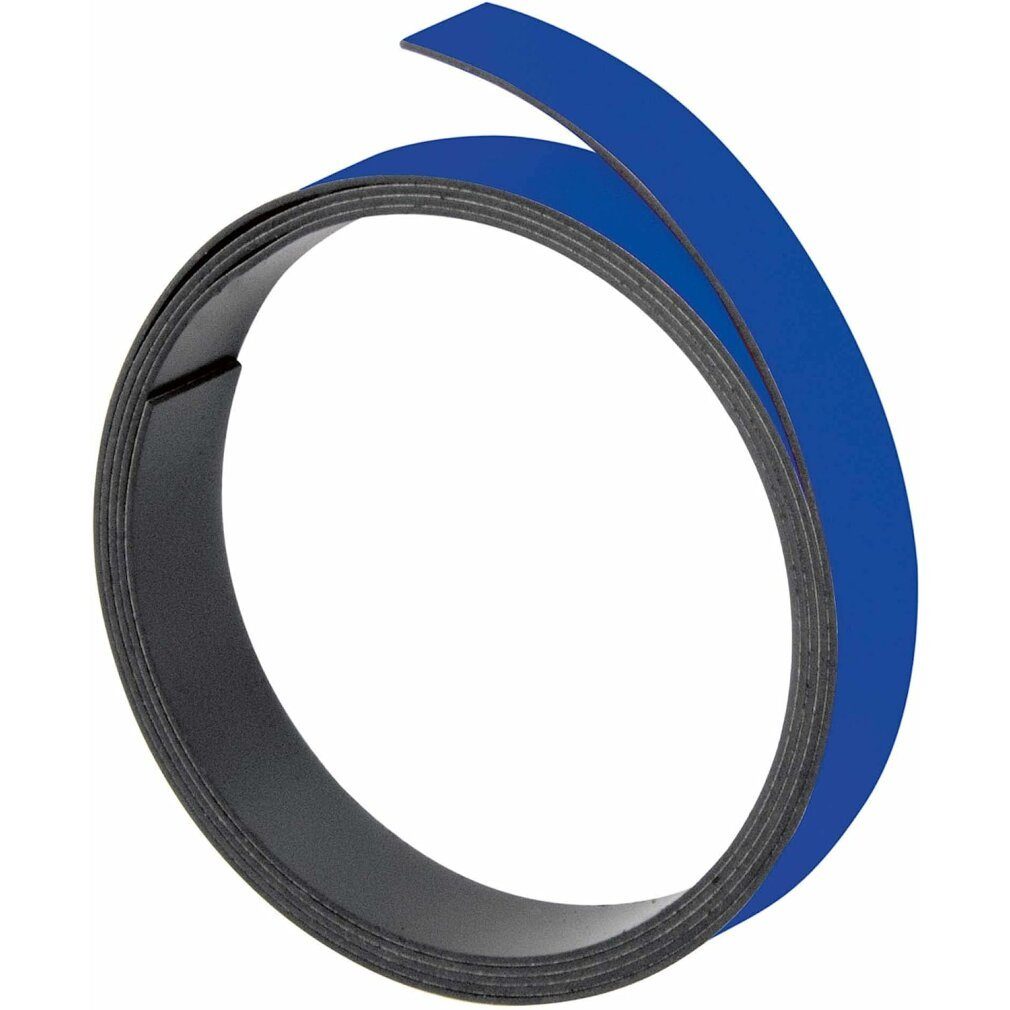 FRANKEN Klebeband Magnetband blau 1,5 x 100,0 cm