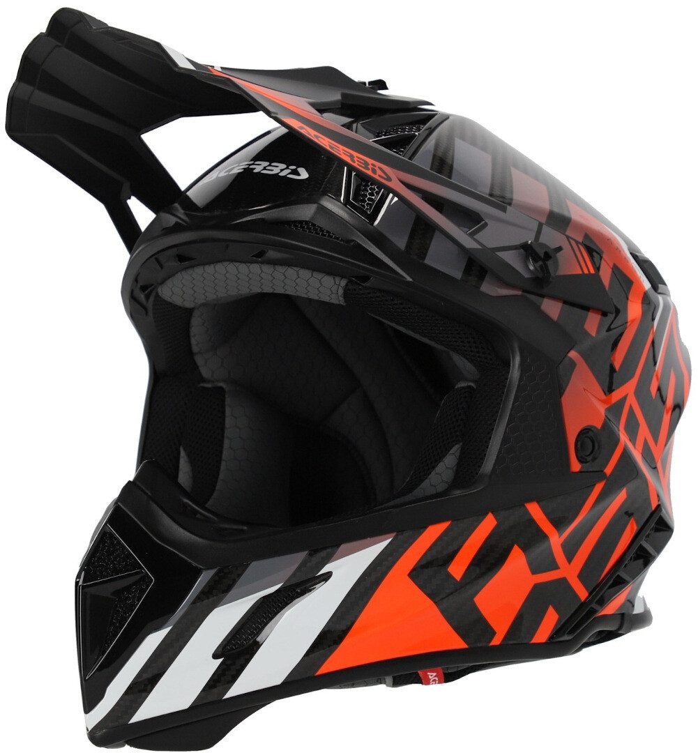 Motocrosshelm Steel Carbon Motocross Helm
