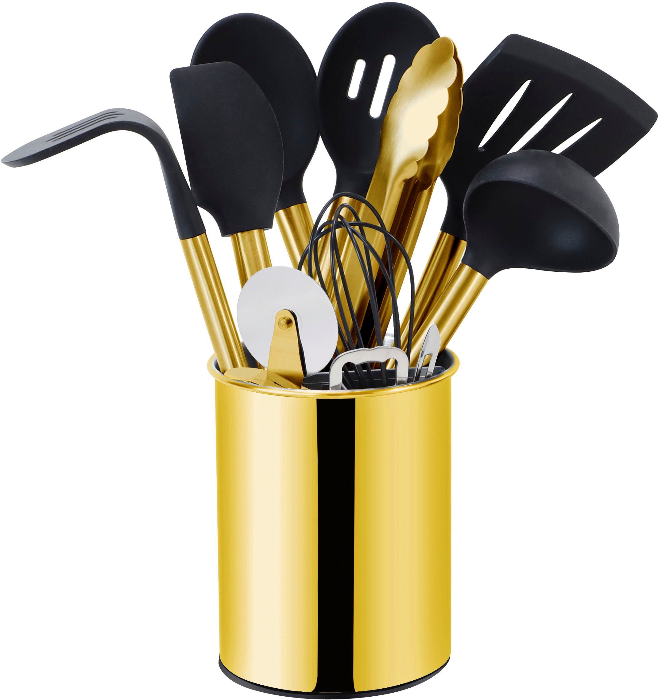 ECHTWERK Küchenorganizer-Set, (Set, 12-tlg), Kochbesteck mit Edelstahlgriff günstig online kaufen