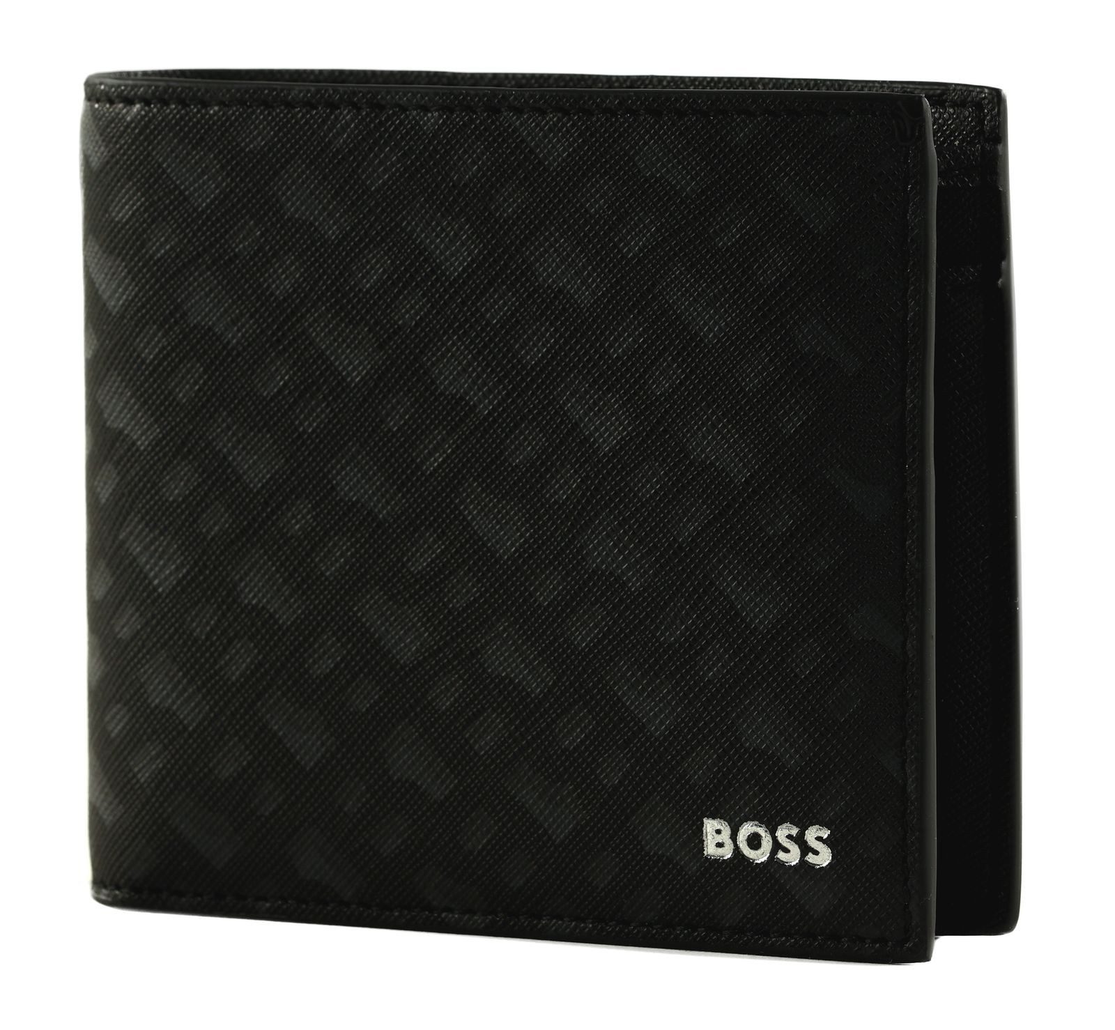 BOSS Geldbörse 4 CC Coin Wallet, aus echtem Leder
