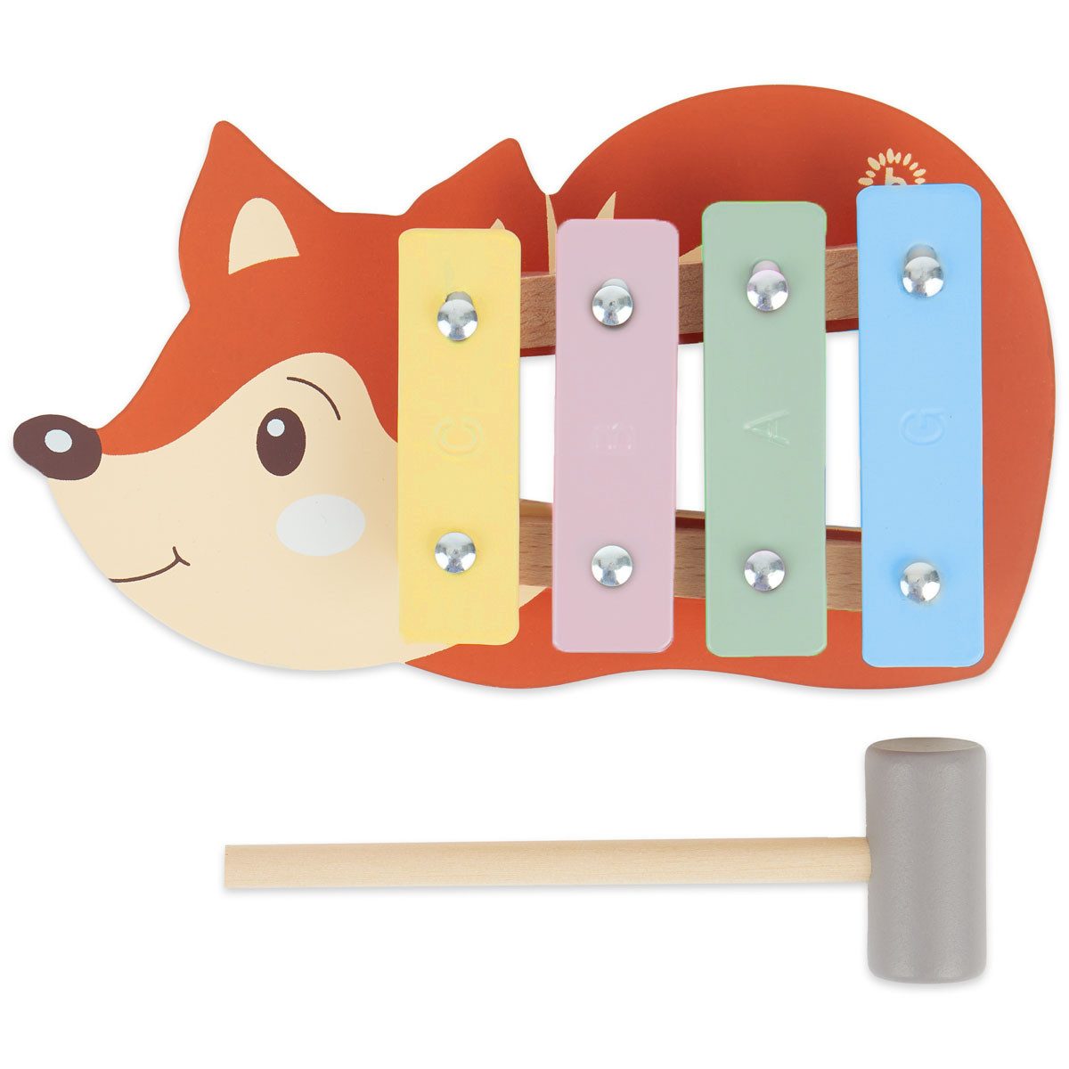 BIECO Spielzeug-Musikinstrument Mini Xylophon Baby Fuchs Kinder Spielzeug G günstig online kaufen