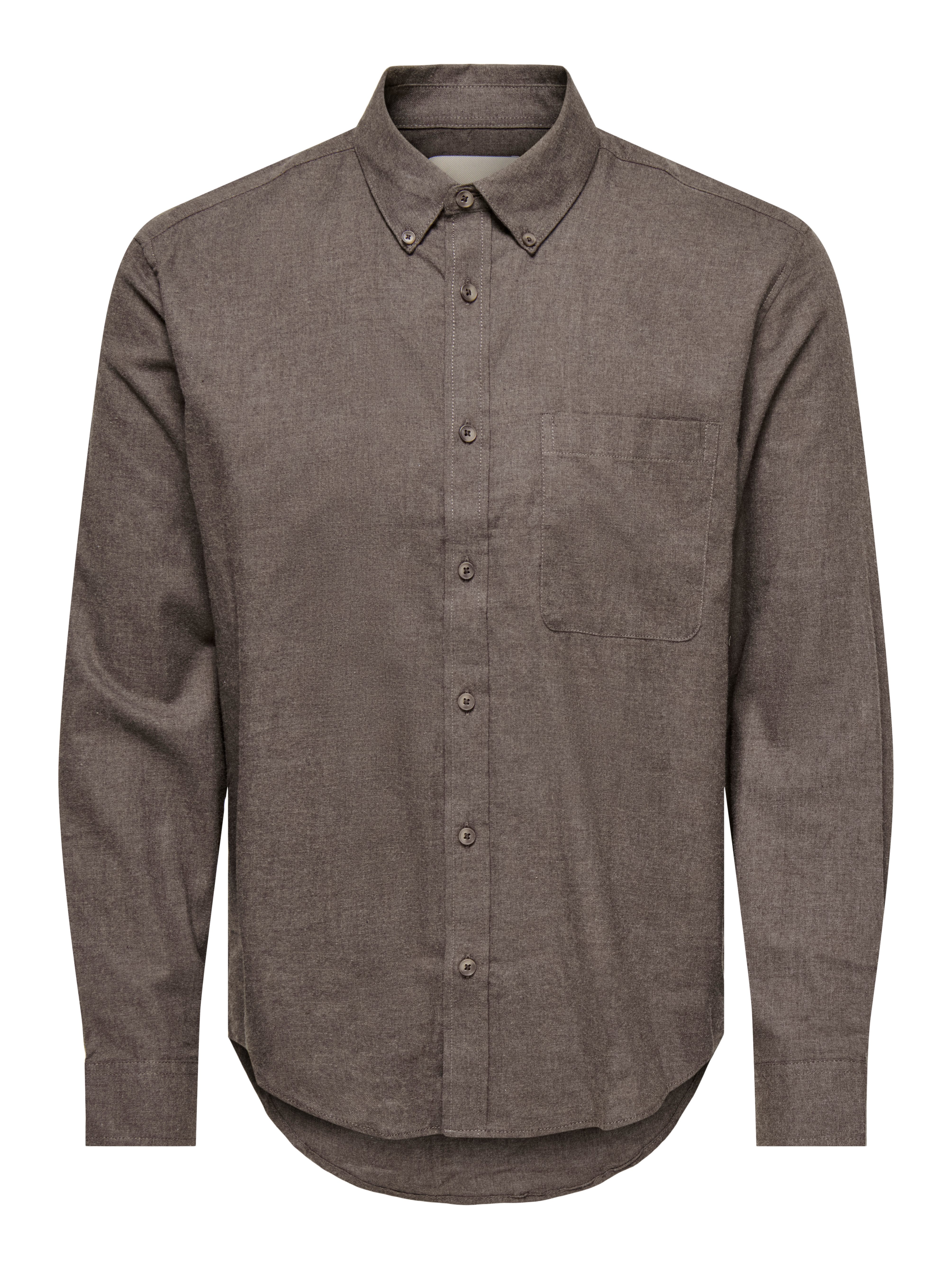 ONLY & SONS Langarmhemd ONSJUPITER REG FIT LS SHIRT NOOS mit Button Down Kr günstig online kaufen