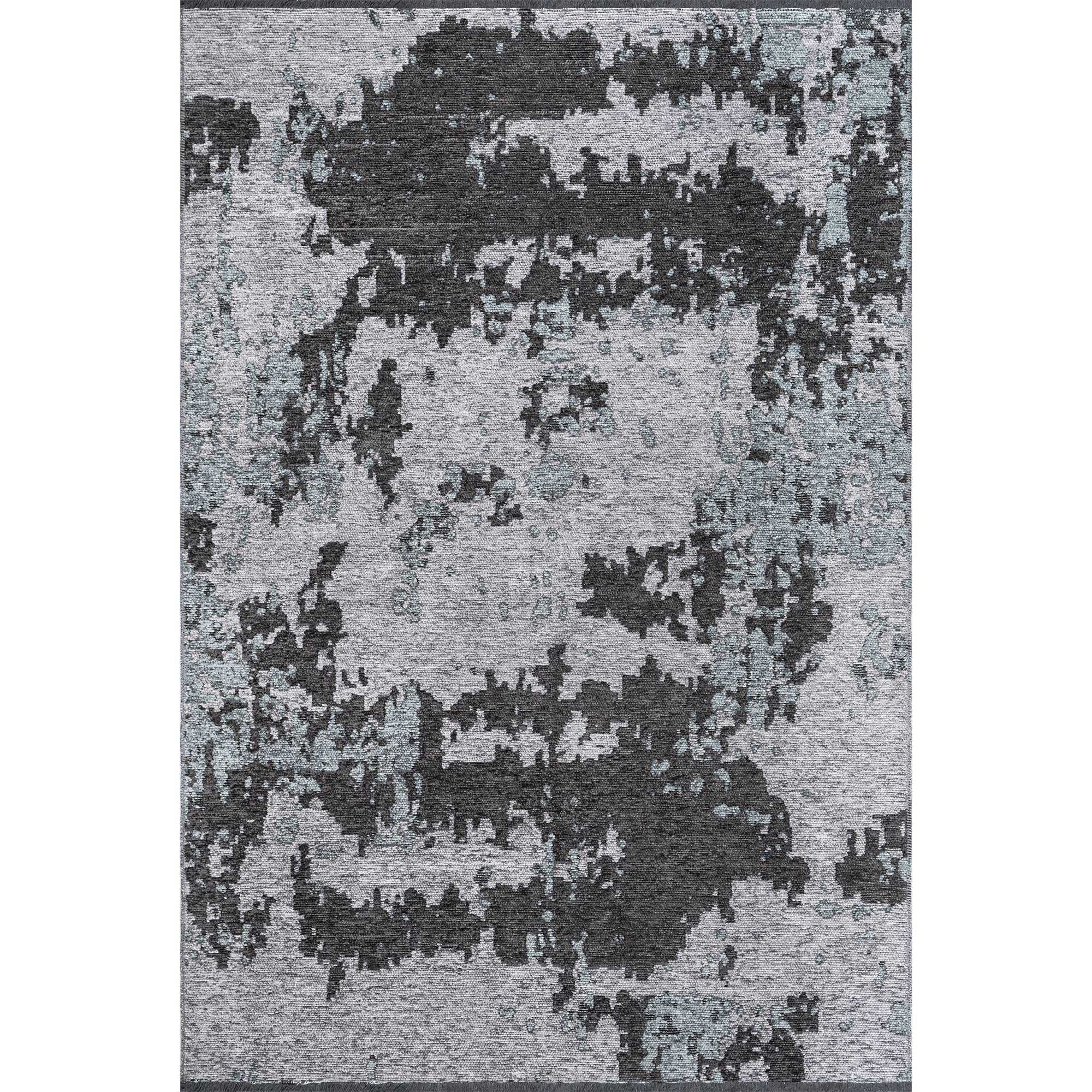 Jimri Teppich SOHO, Rechteckig, Höhe: 8 mm, Wohnzimmer Eleganter Kurzflor Teppich Modern Flachgewebe