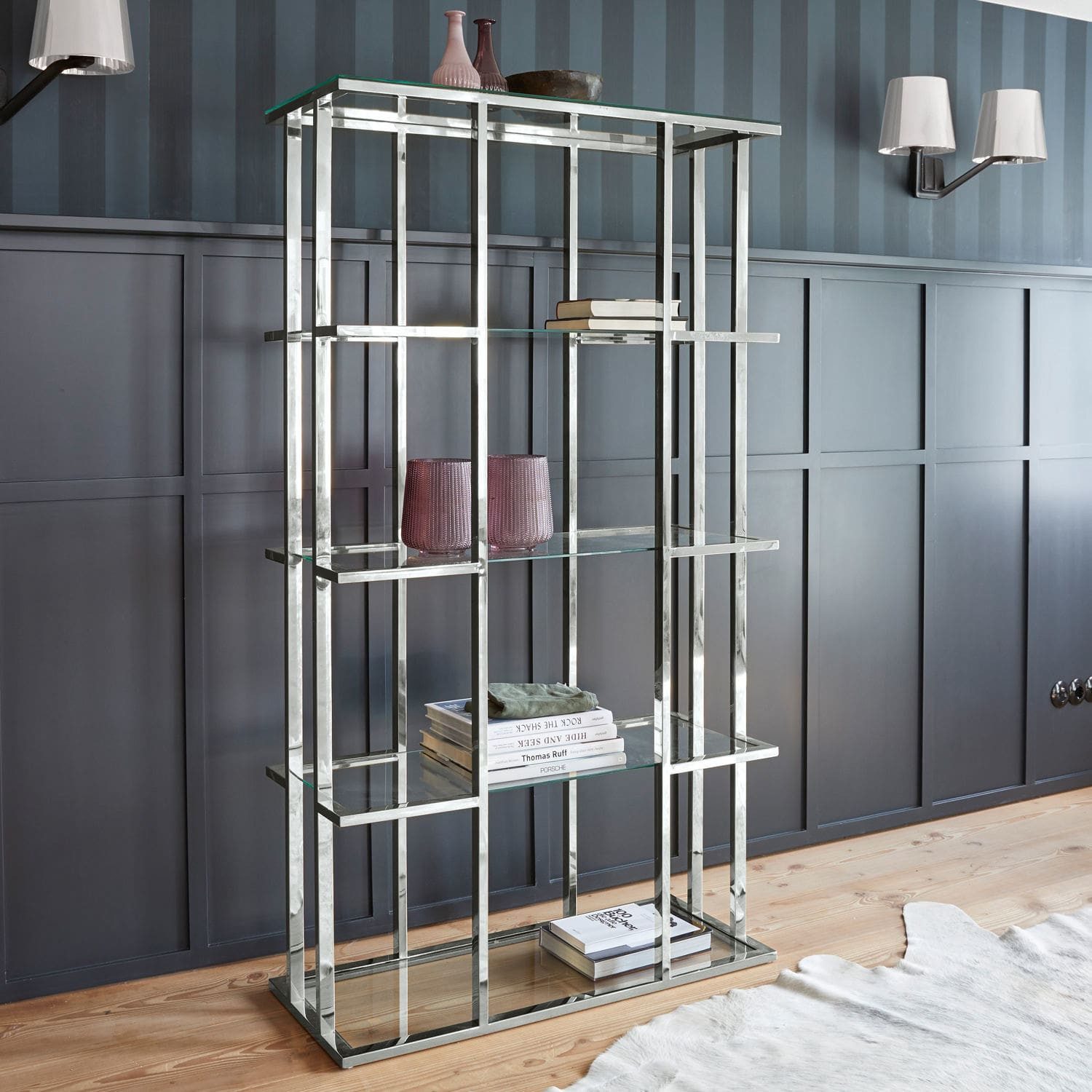 Mirabeau Wandregal Regal Dacre silber