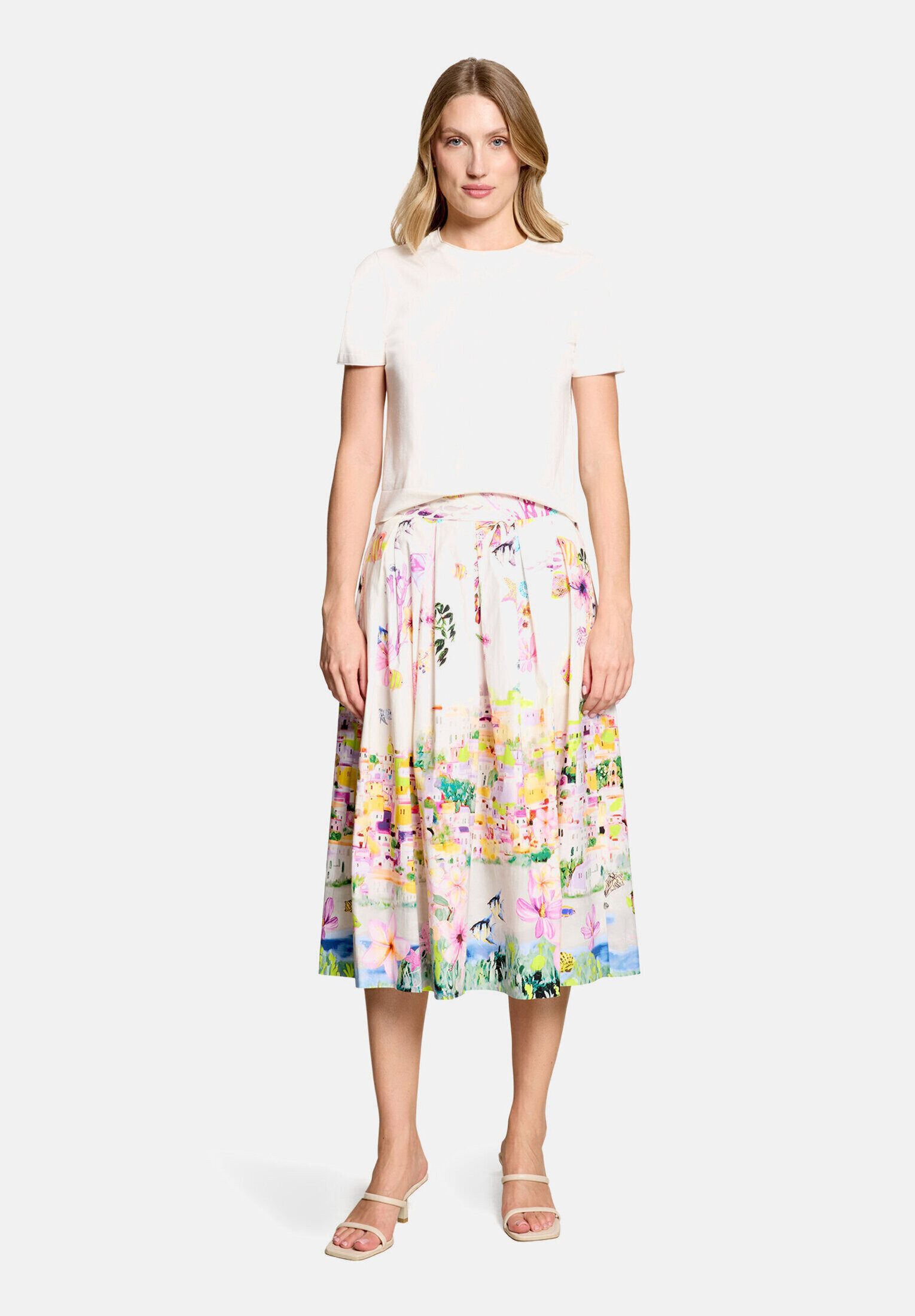 Vera Mont Maxirock Damen mit Gummizug