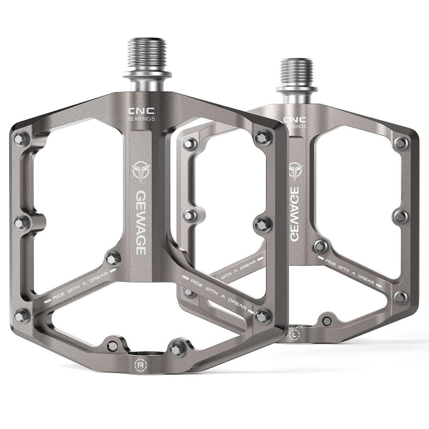 LuxusKollektion Plattformpedale Rennrad/MTB-Pedale Flach mit Anti-Rutsch