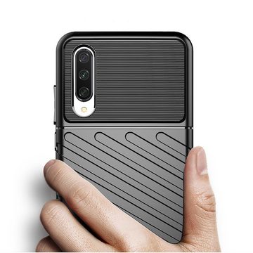 cofi1453 Bumper cofi1453® Hybrid Armor Etui SchutzHülle "Thunder" Case Bumper Cover Handyhülle Matt Hülle Robust Rutschfest für iPhone Xs