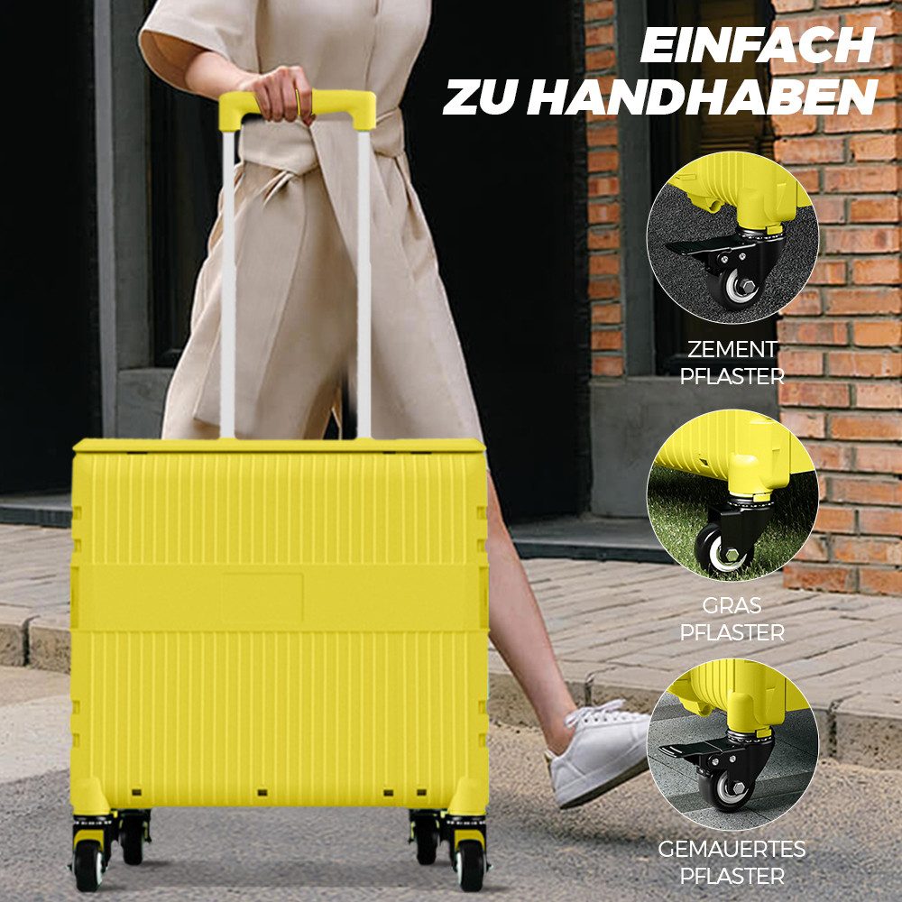 Rhein Beleuchtung Einkaufstrolley Einkaufstrolley klappbar, tragbarer einka günstig online kaufen