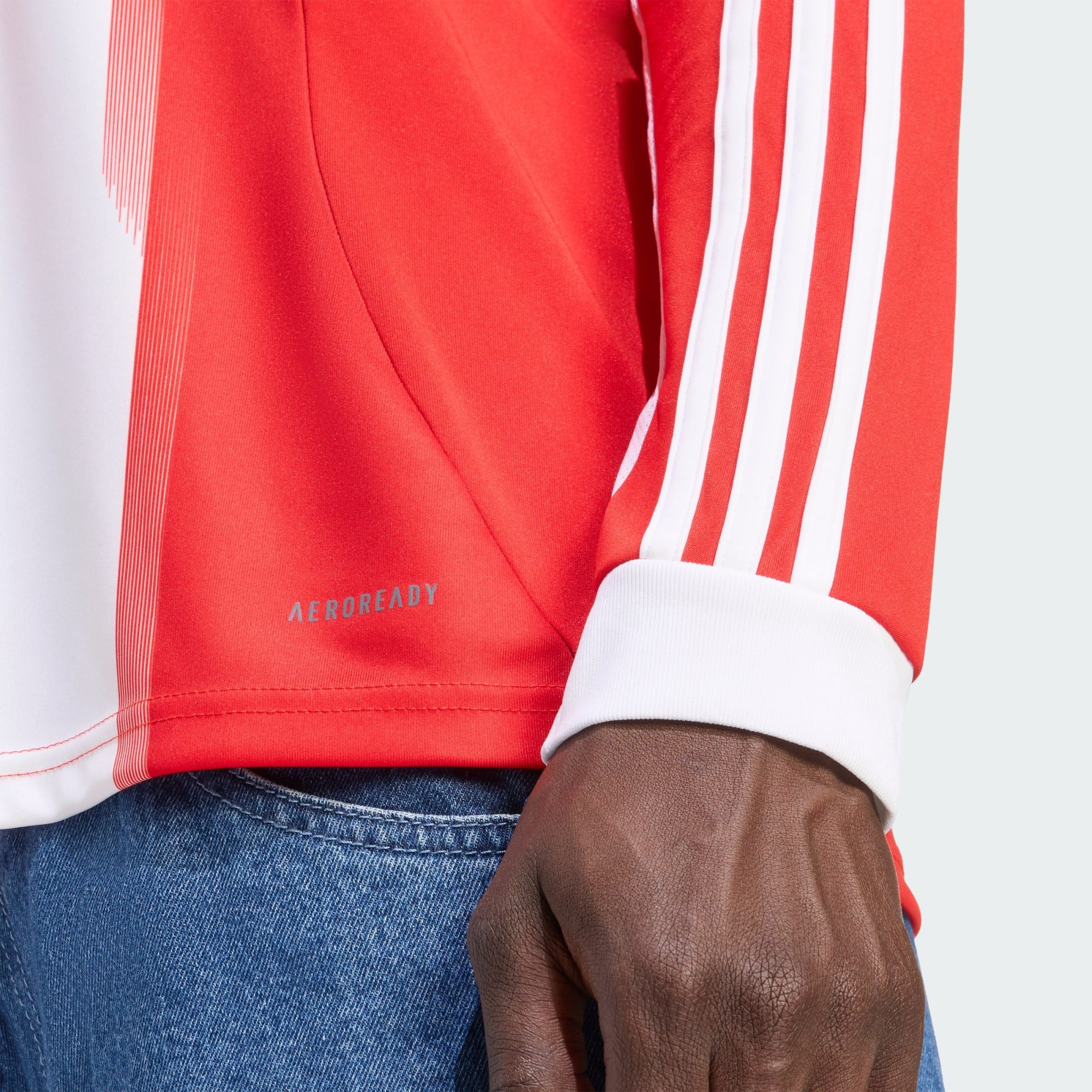 adidas Performance Fußballtrikot FC BAYERN MÜNCHEN 25/26 LONG SLEEVE HEIMTRIKOT (1-tlg)