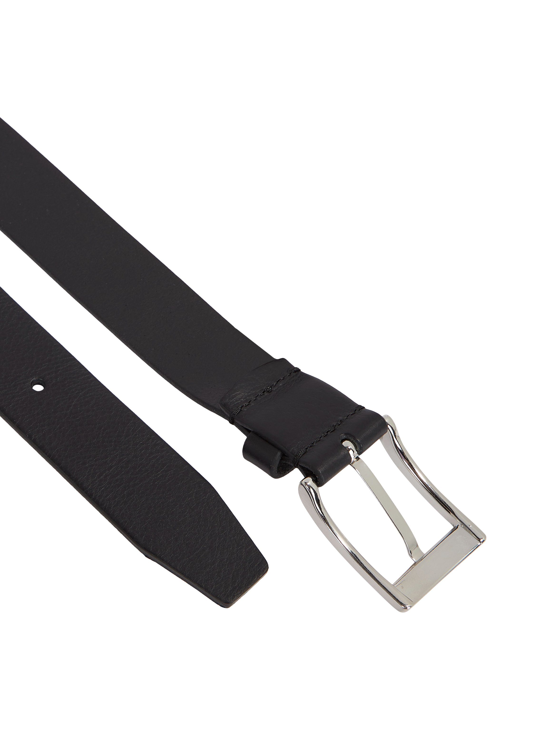 Tommy Hilfiger Ledergürtel New Aly Belt 3,5 cm breit mit quadratischer Logo-Metallschnalle