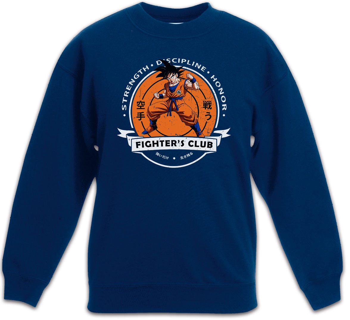 Urban Backwoods Sweatshirt Fighter's Club Goku II Kinderpullover Super Dragon Saiya Gym Vintage (1-tlg) Ball Karate Kung Fu von Urban Backwoods