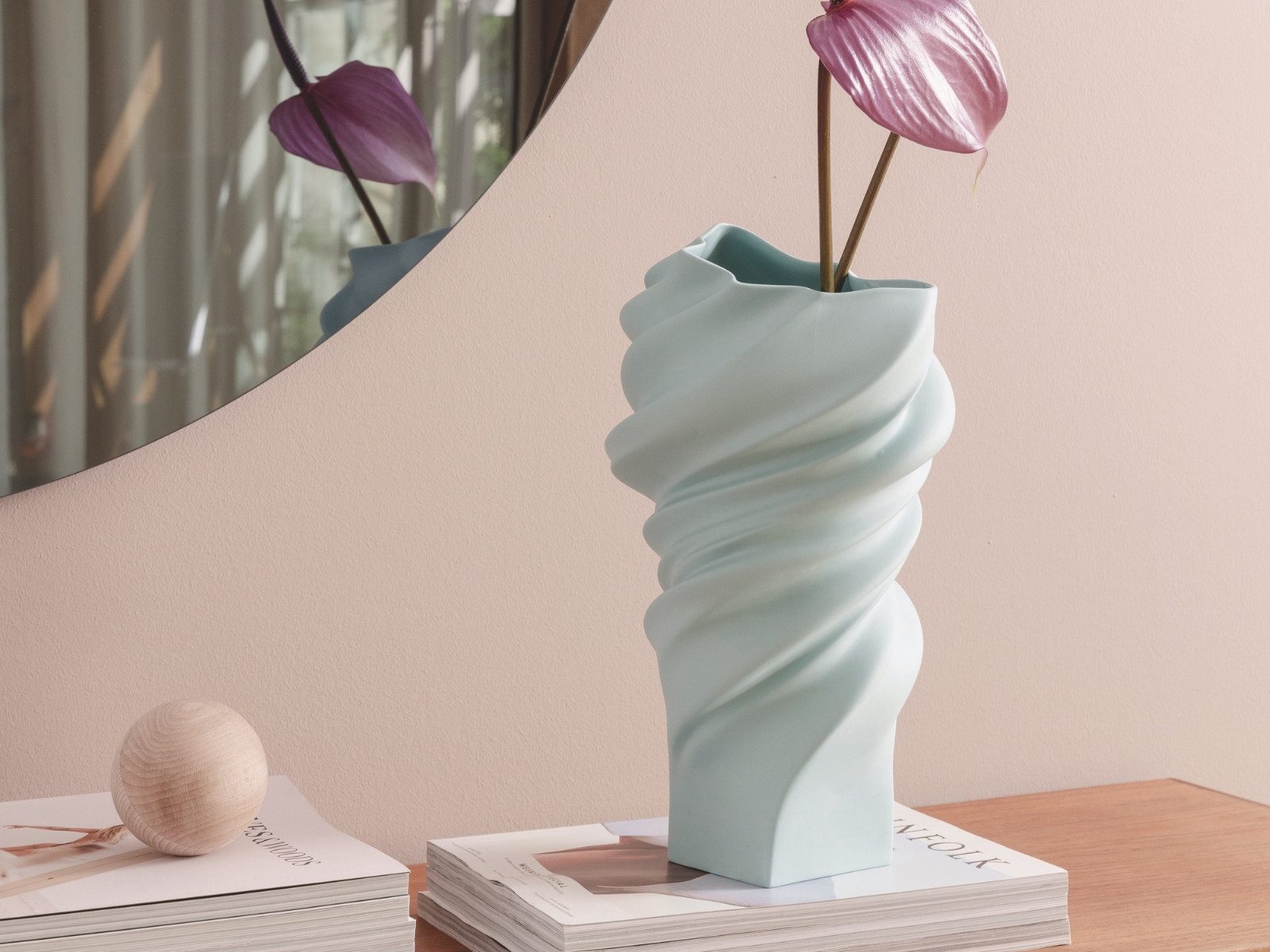 Rosenthal Dekovase Squall Mint Vase 15cm (Vasen)