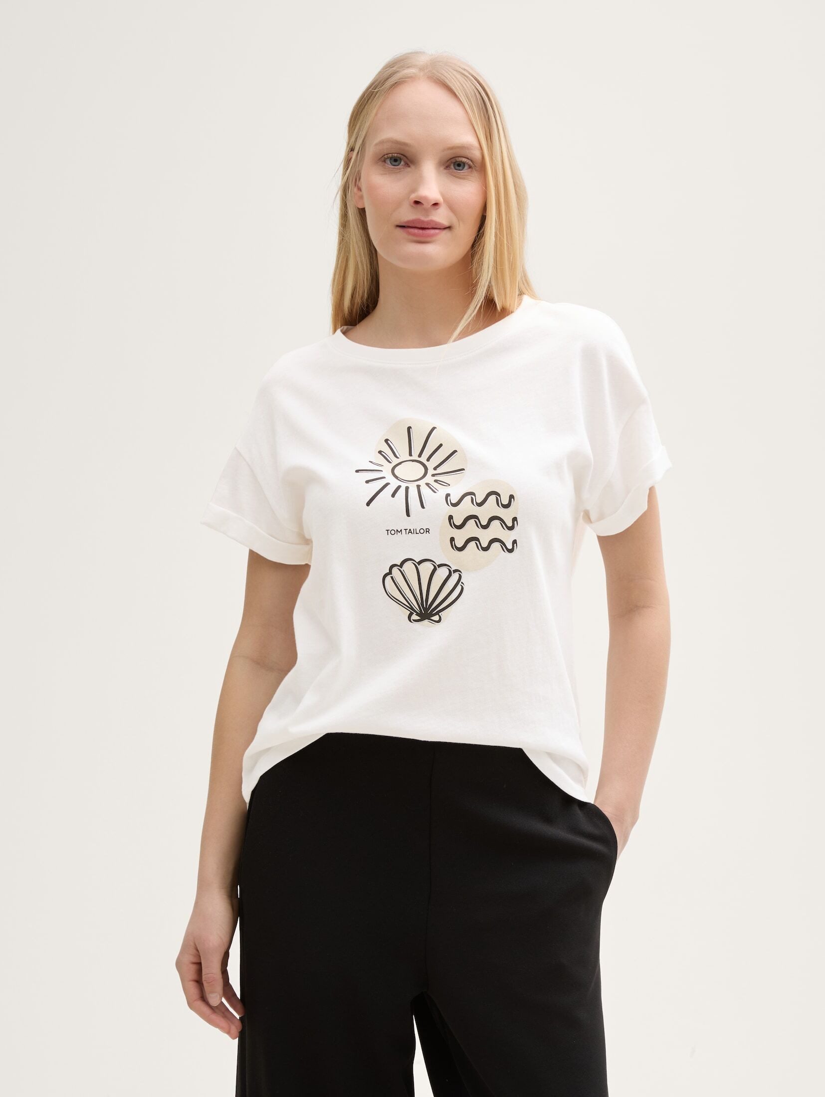 TOM TAILOR T-Shirt T-Shirt mit Print günstig online kaufen