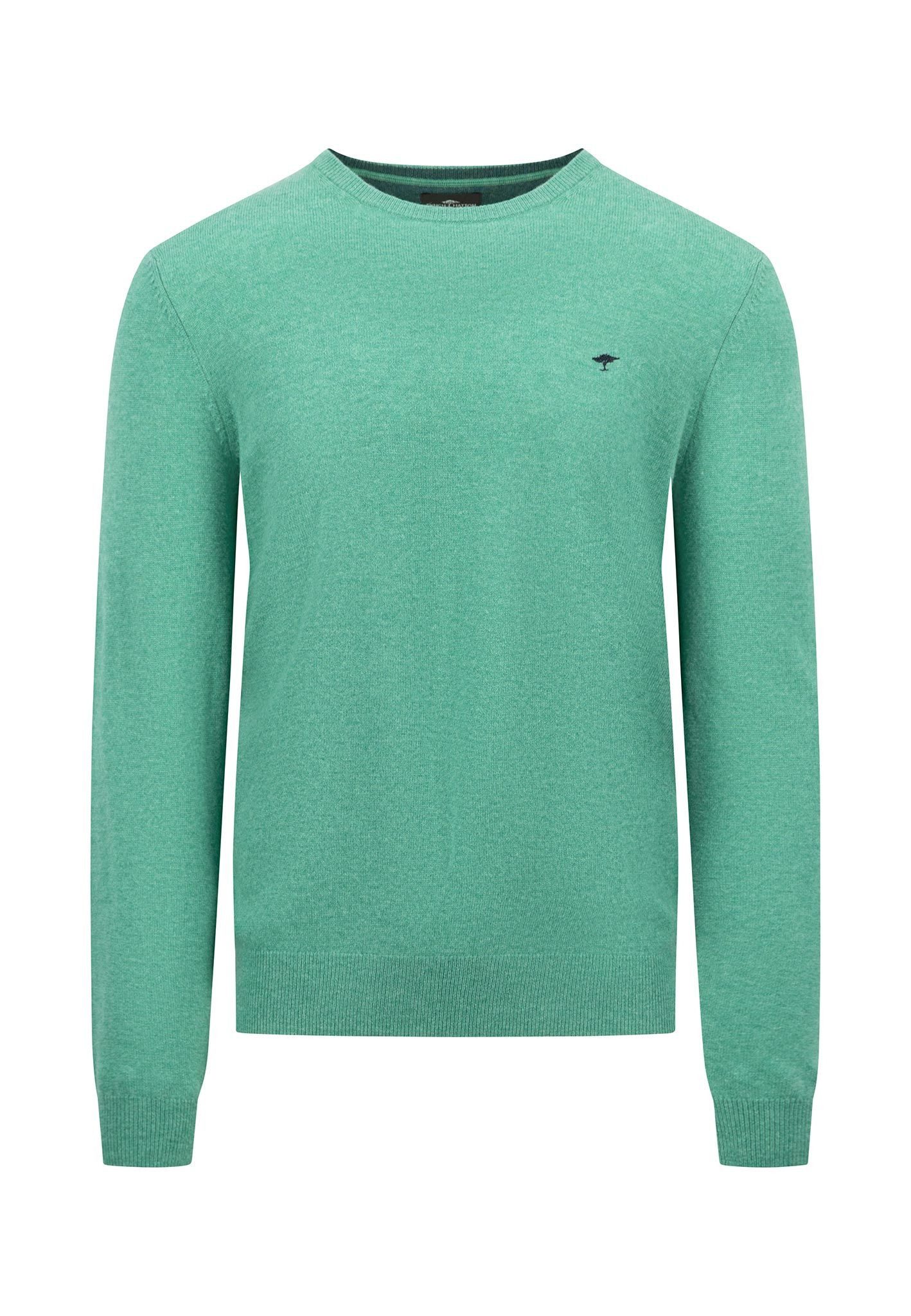 FYNCH-HATTON Strickpullover mit Logo Stickerei günstig online kaufen