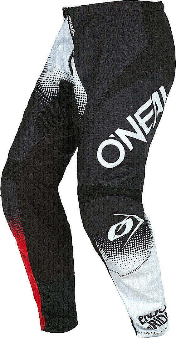 O’NEAL Motorradhose Motocross Black/White/Red Hose V.22 Racewear Element