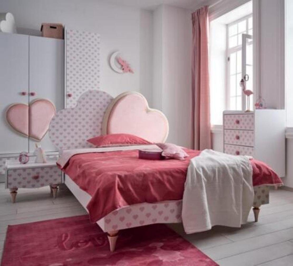 JVmoebel Kinderbett Modern Betten Kinderbett Kinderzimmer Bett Kinderbett Möbel Holz, Made in Europa | Jugendbetten