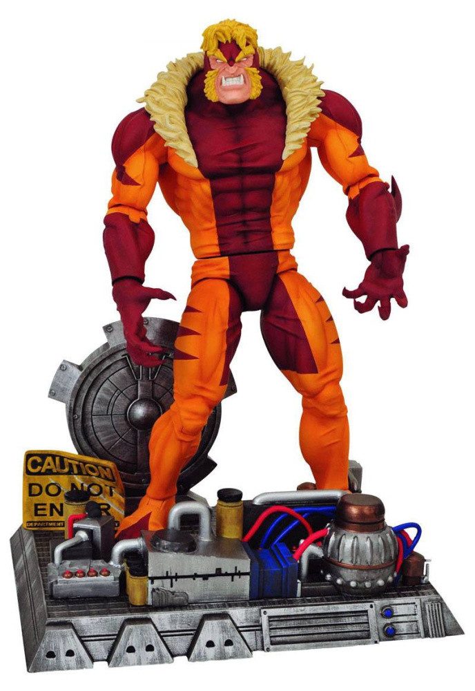 Diamond Select Actionfigur Marvel Select Actionfigur Sabretooth 18 cm