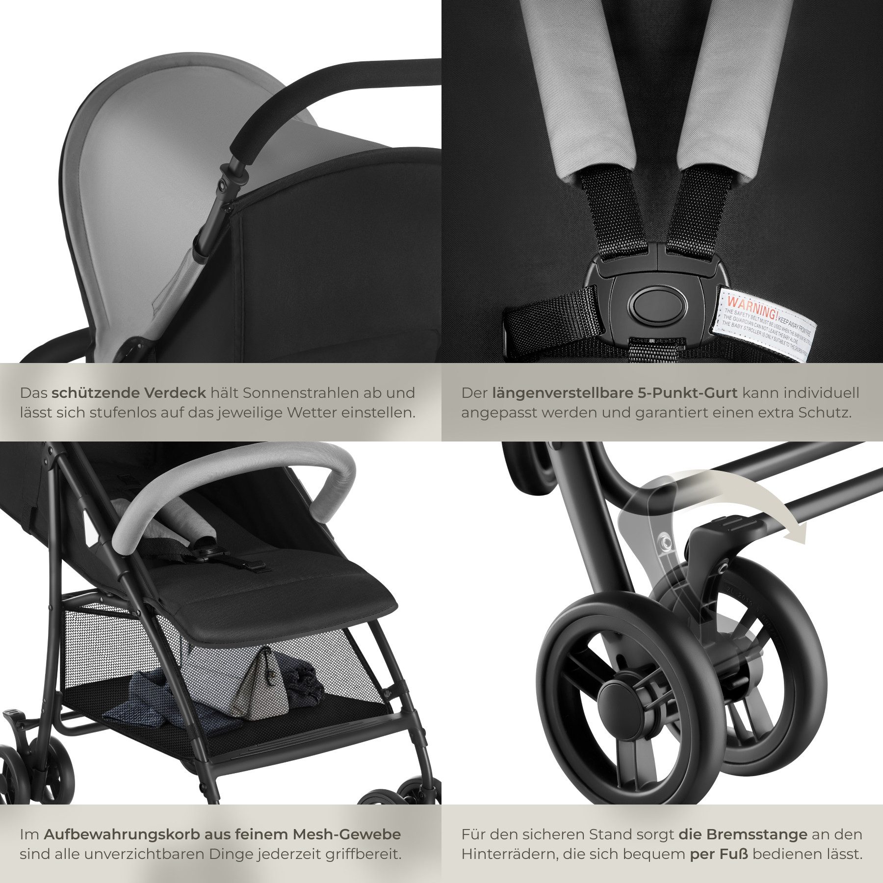 tectake Emma Buggy - Bild 5