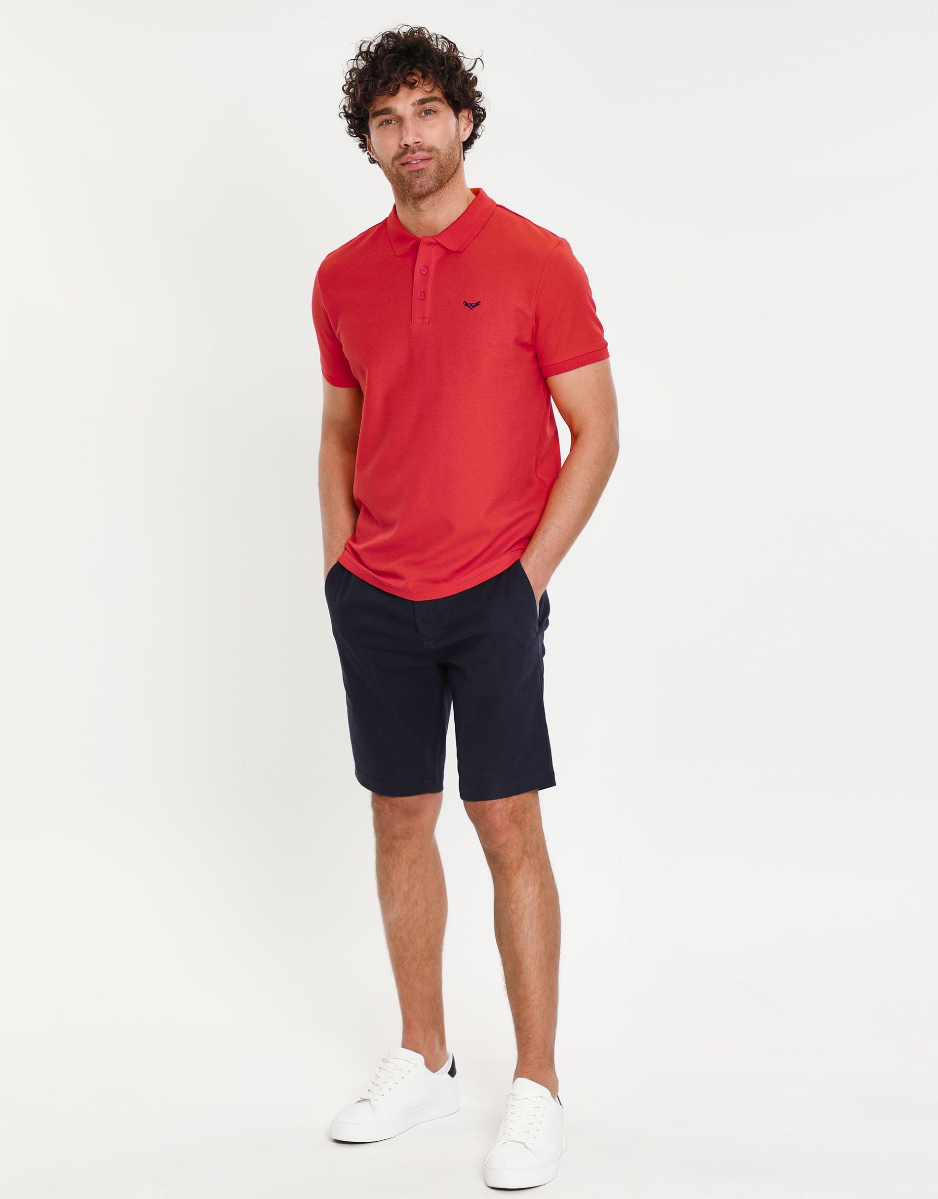 Poloshirt Regna Polo Red Threadbare THB