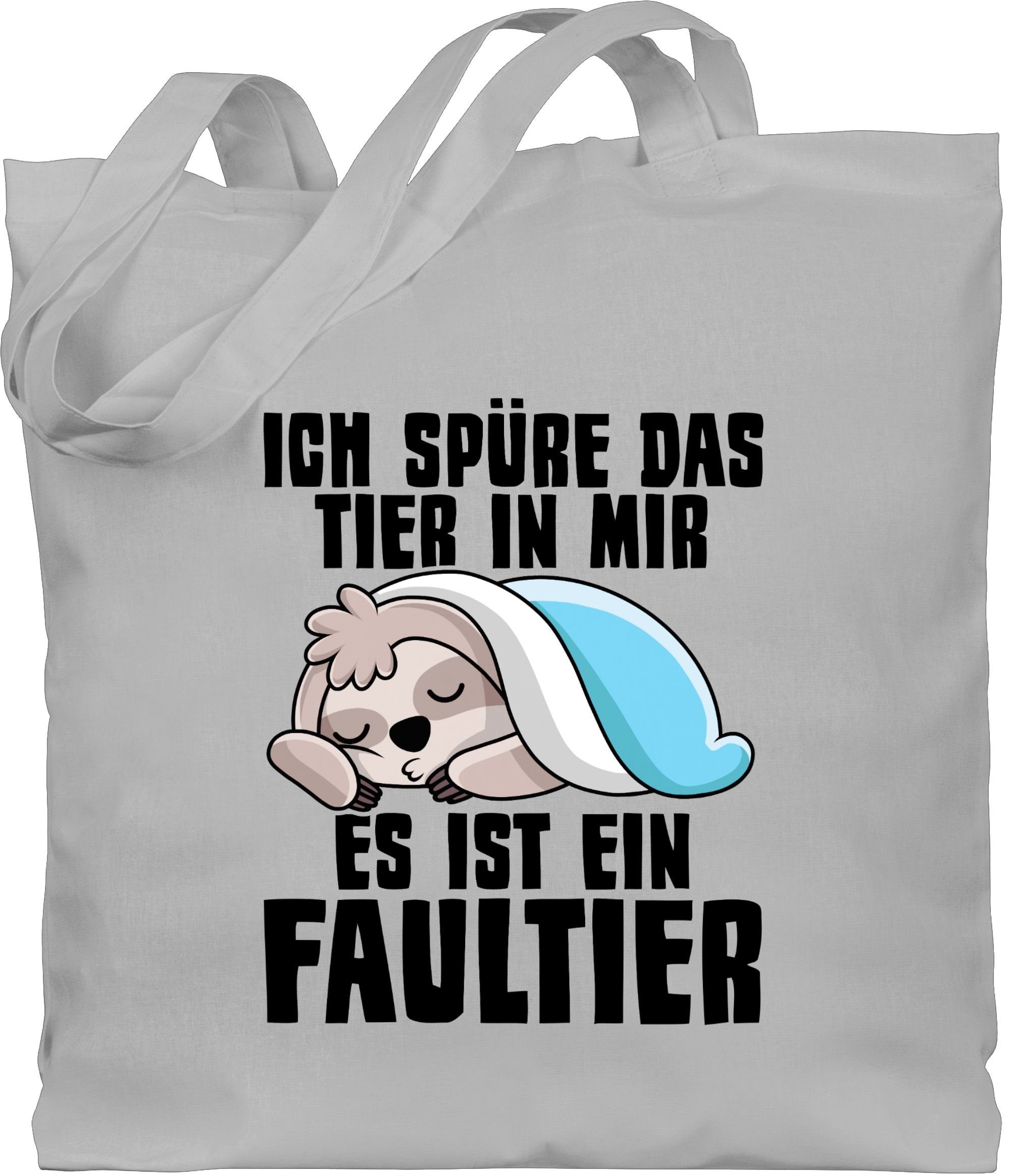 Shirtracer Umhängetasche »Ich spüre das Tier in mir, es ist ein