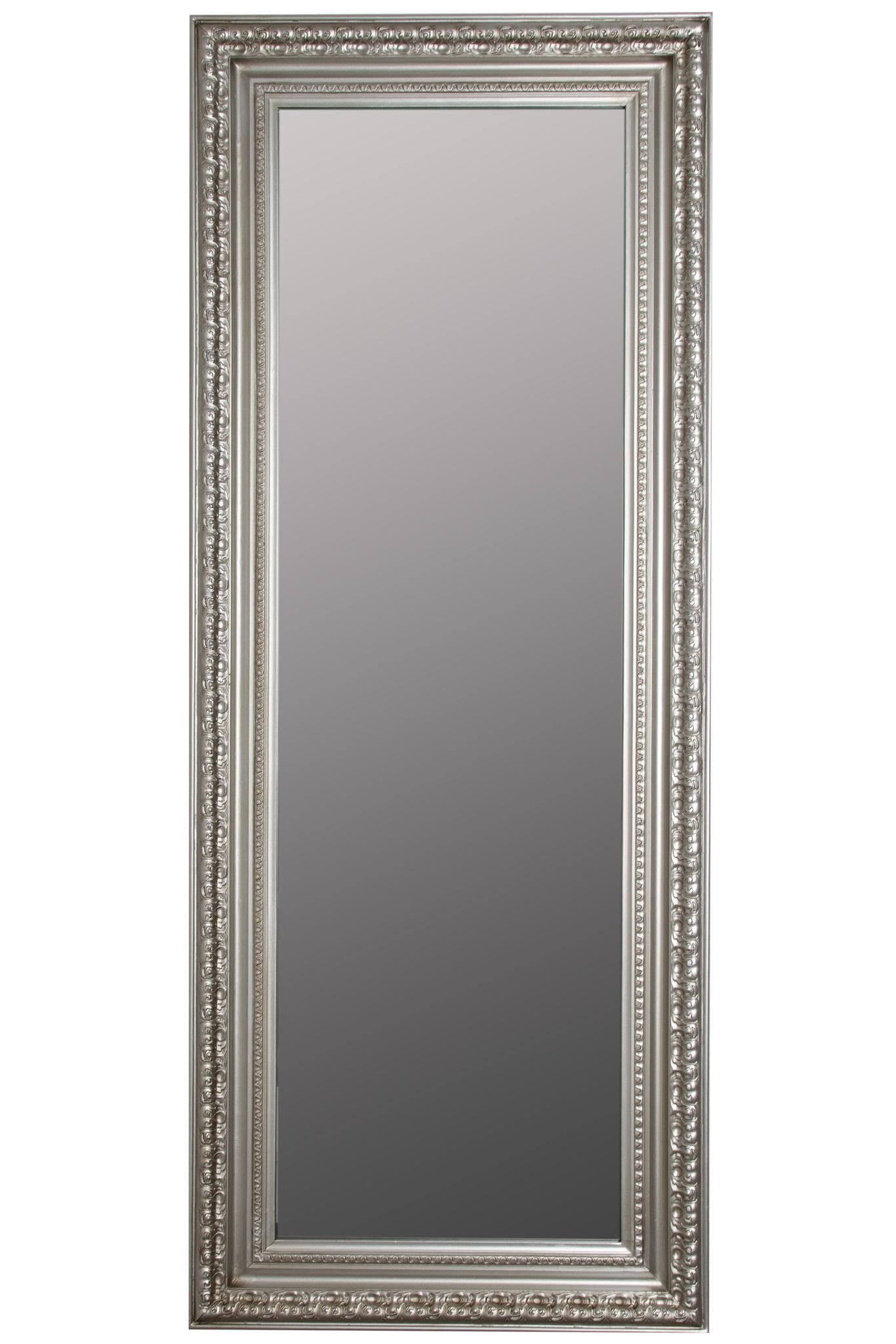 elbmöbel Wandspiegel »Wandspiegel Silber 1001 Nacht«, Wandspiegel: Groß  150x60x7 cm Silber barock verziert Holz online kaufen | OTTO