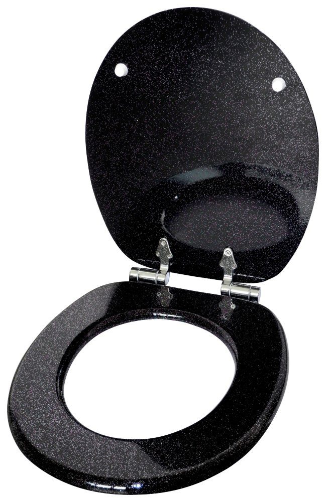 Sanilo WC-Sitz Glitzer WC-Sitz, mit Absenkautomatik