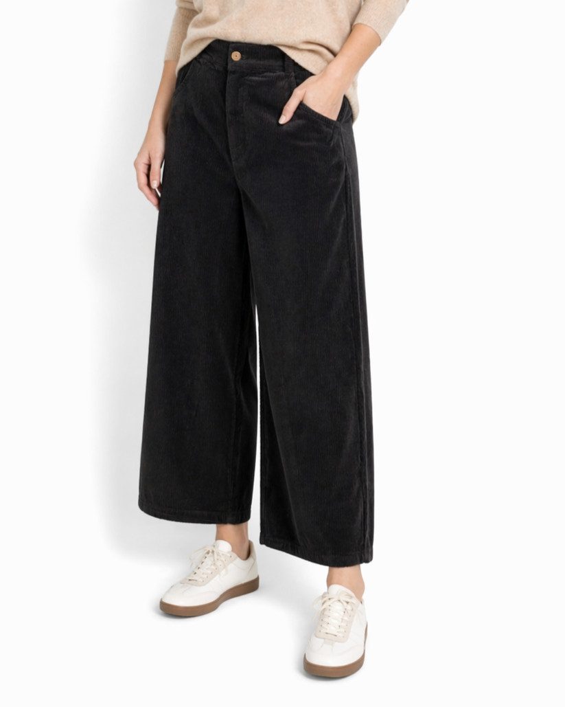 ITALY VIBES Cordhose - Hose Damen - Barrel fit - Stoffhose - ITALY VIBES ONE SIZE / passend für Größe XS - L