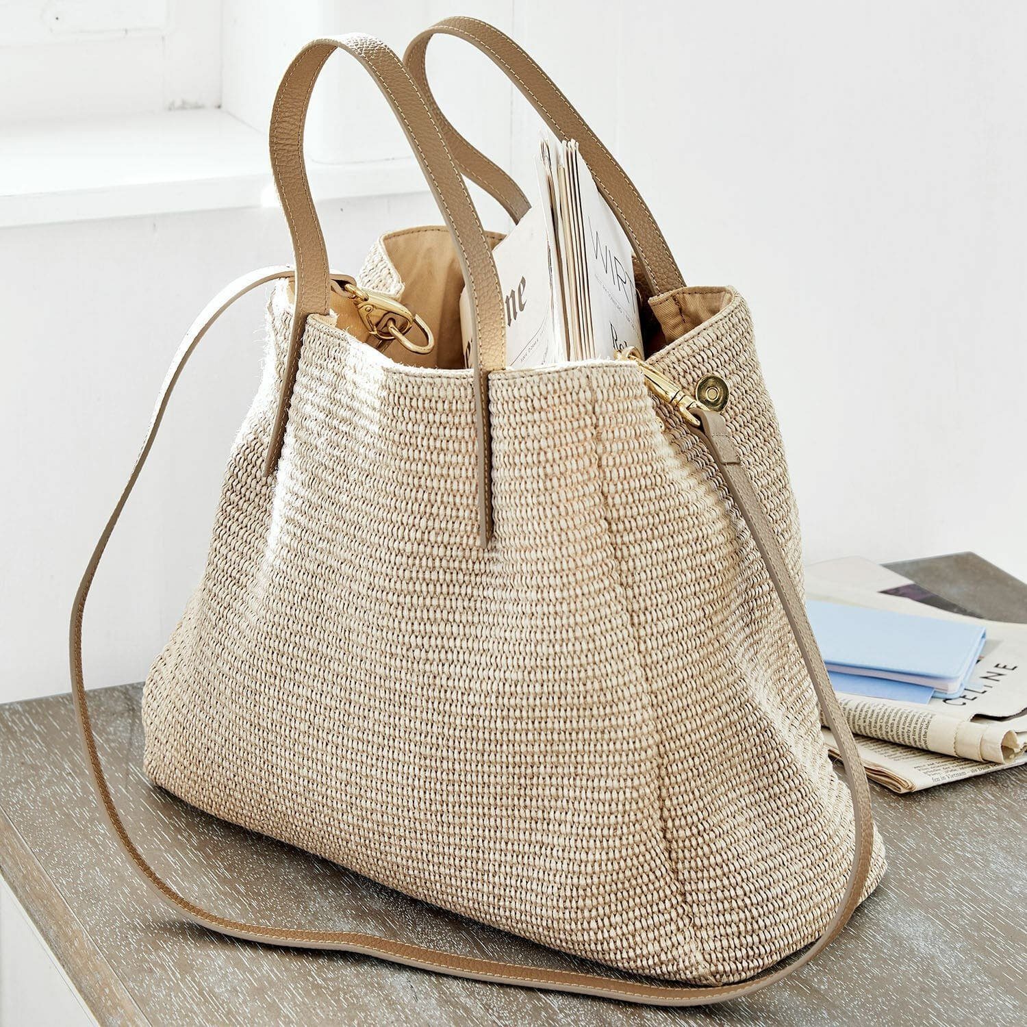Mirabeau Handtasche Tasche Treffrin braun