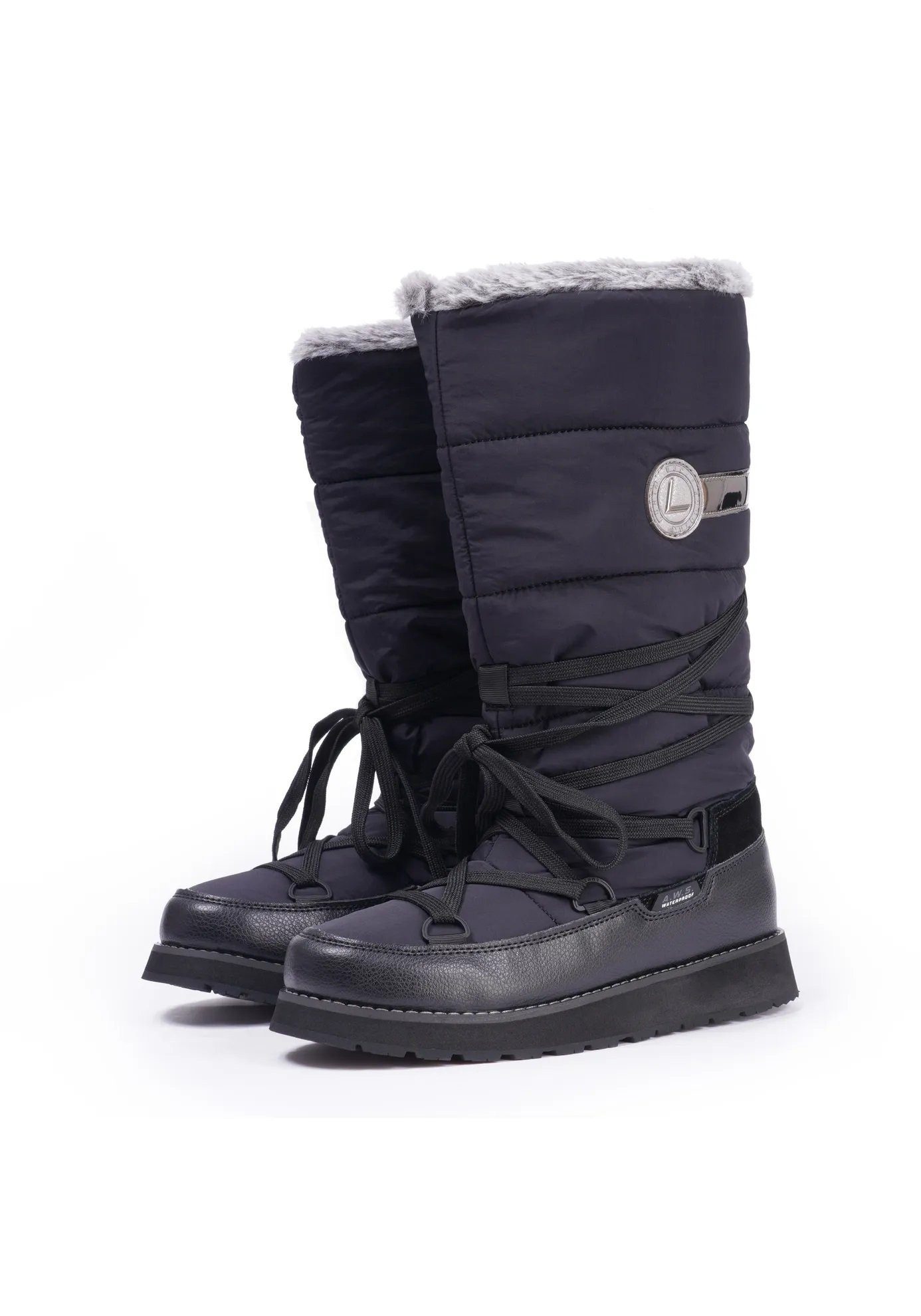 Luhta Tahtova (gefüttert, wasserdicht) schwarz Damen Winterstiefel