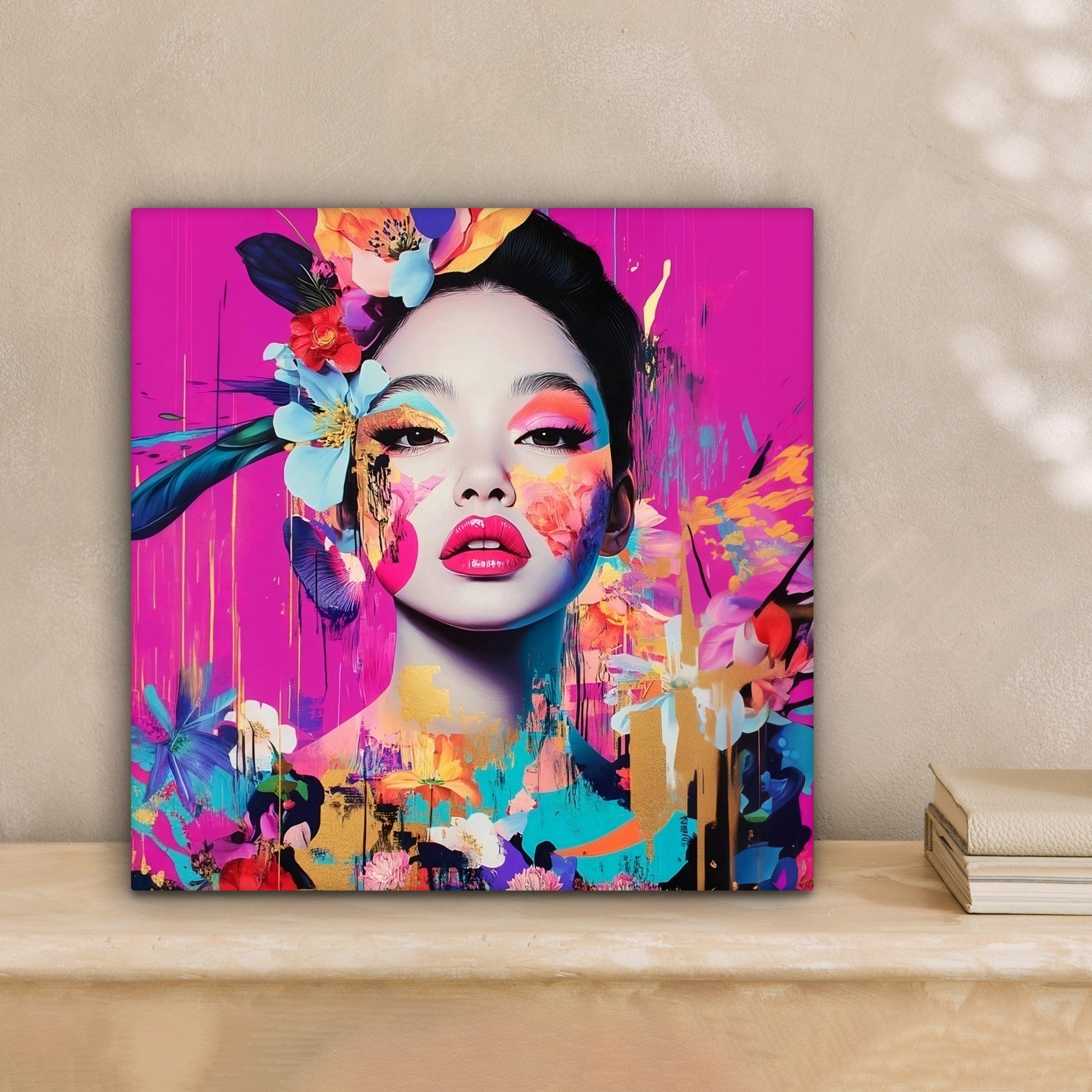 OneMillionCanvasses® Leinwandbild Frau - Porträt - günstig online kaufen