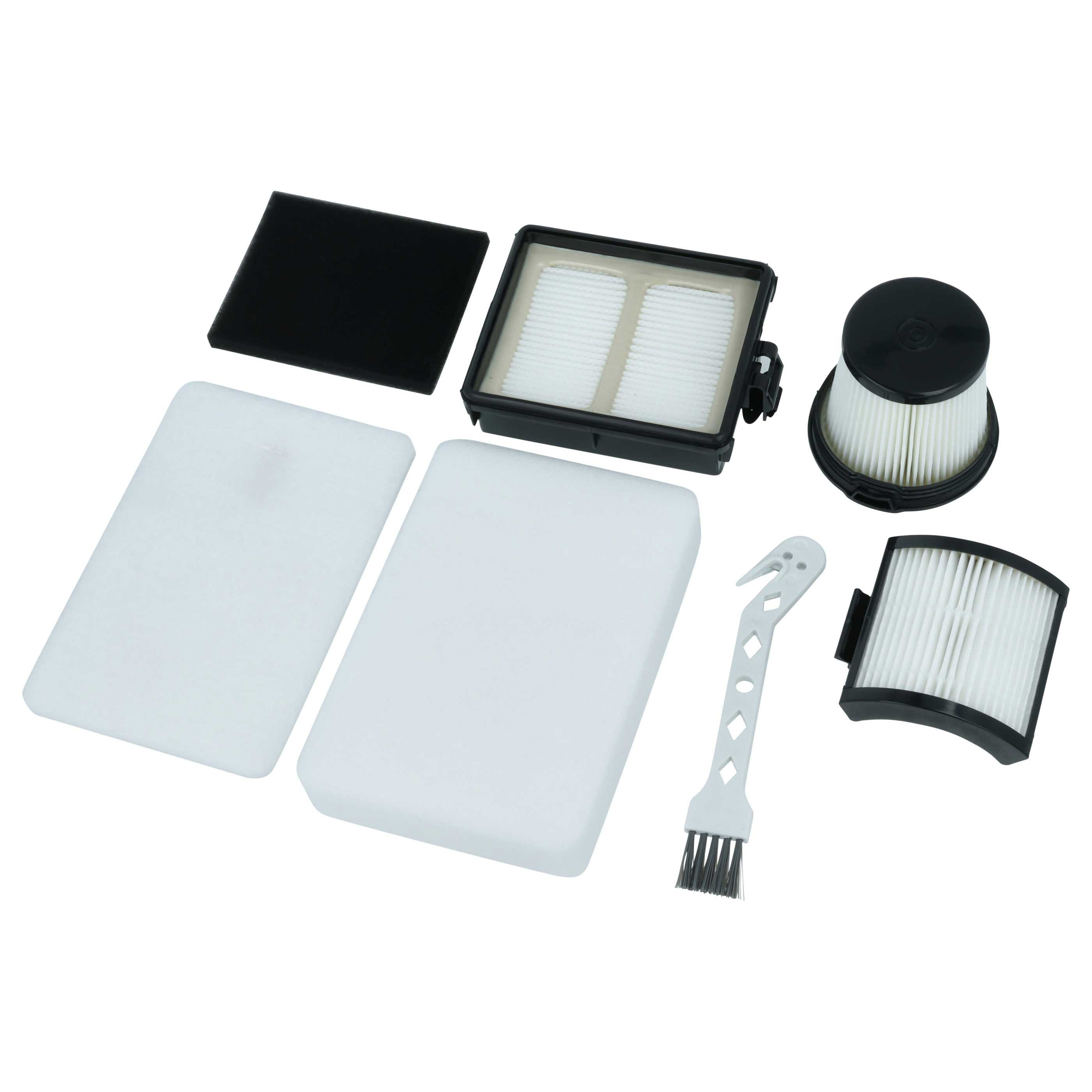 vhbw Filter-Set passend für Shark Detect Pro Systeme IW1611, IW3611 Staubsauger, Zubehör für Shark Detect Pro Systeme IW1611 IW3611
