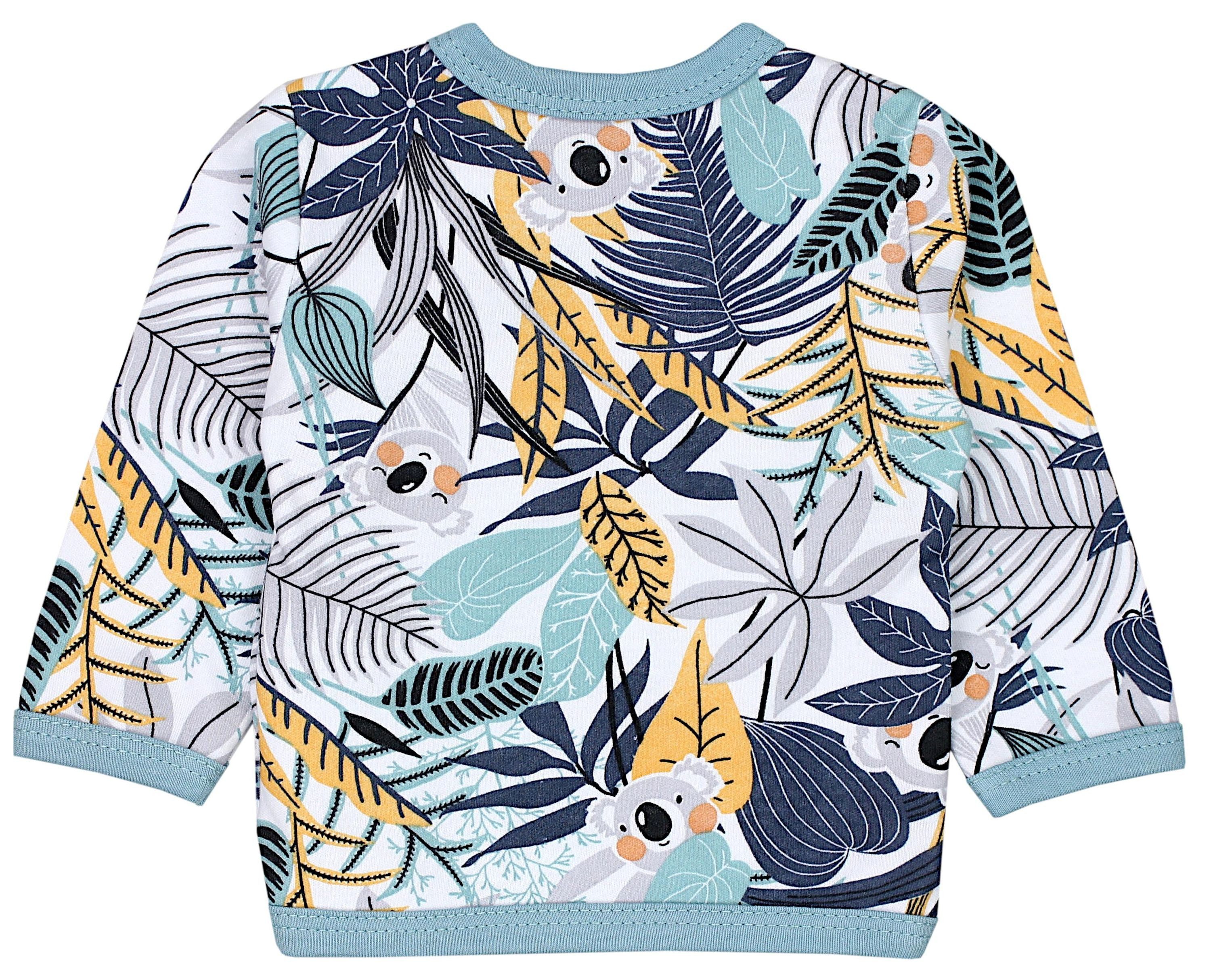 TupTam Wickelshirt TupTam Baby Jungen Langarm Wickelshirt Baumwolle 5er Set