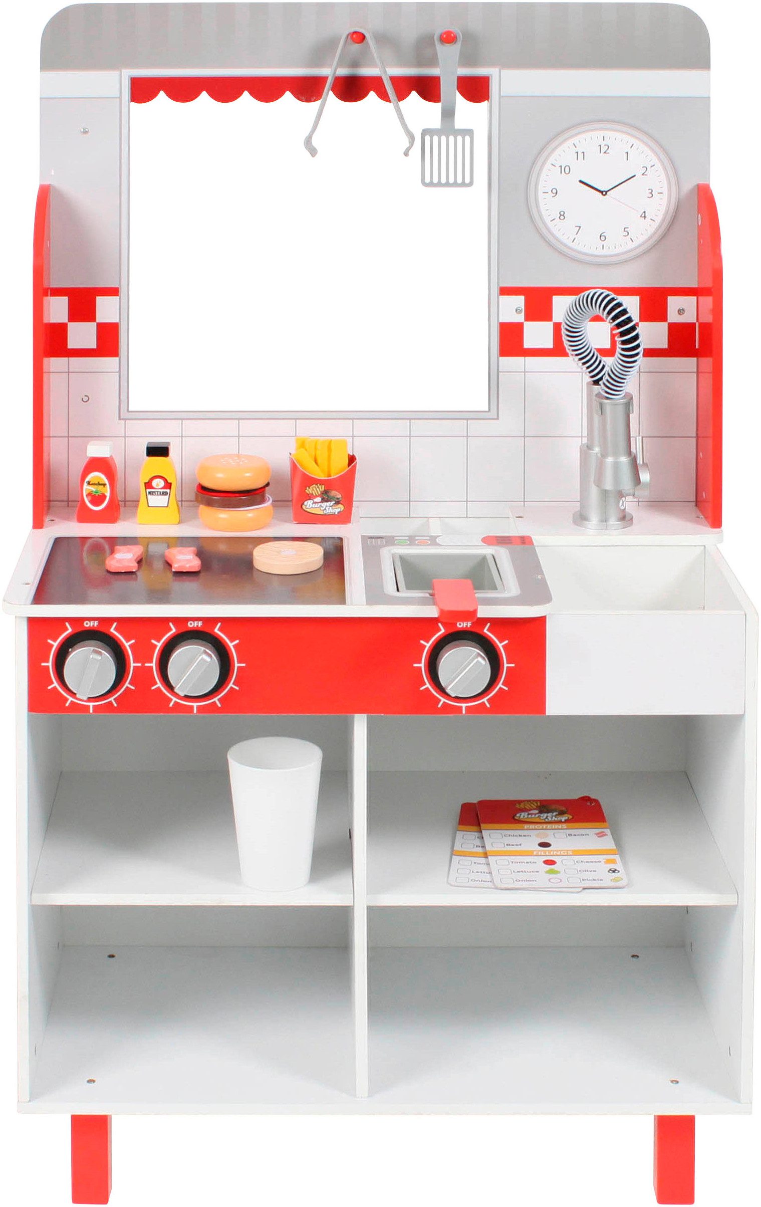 CHIC2000 Spielküche Burgerladen Holz günstig online kaufen