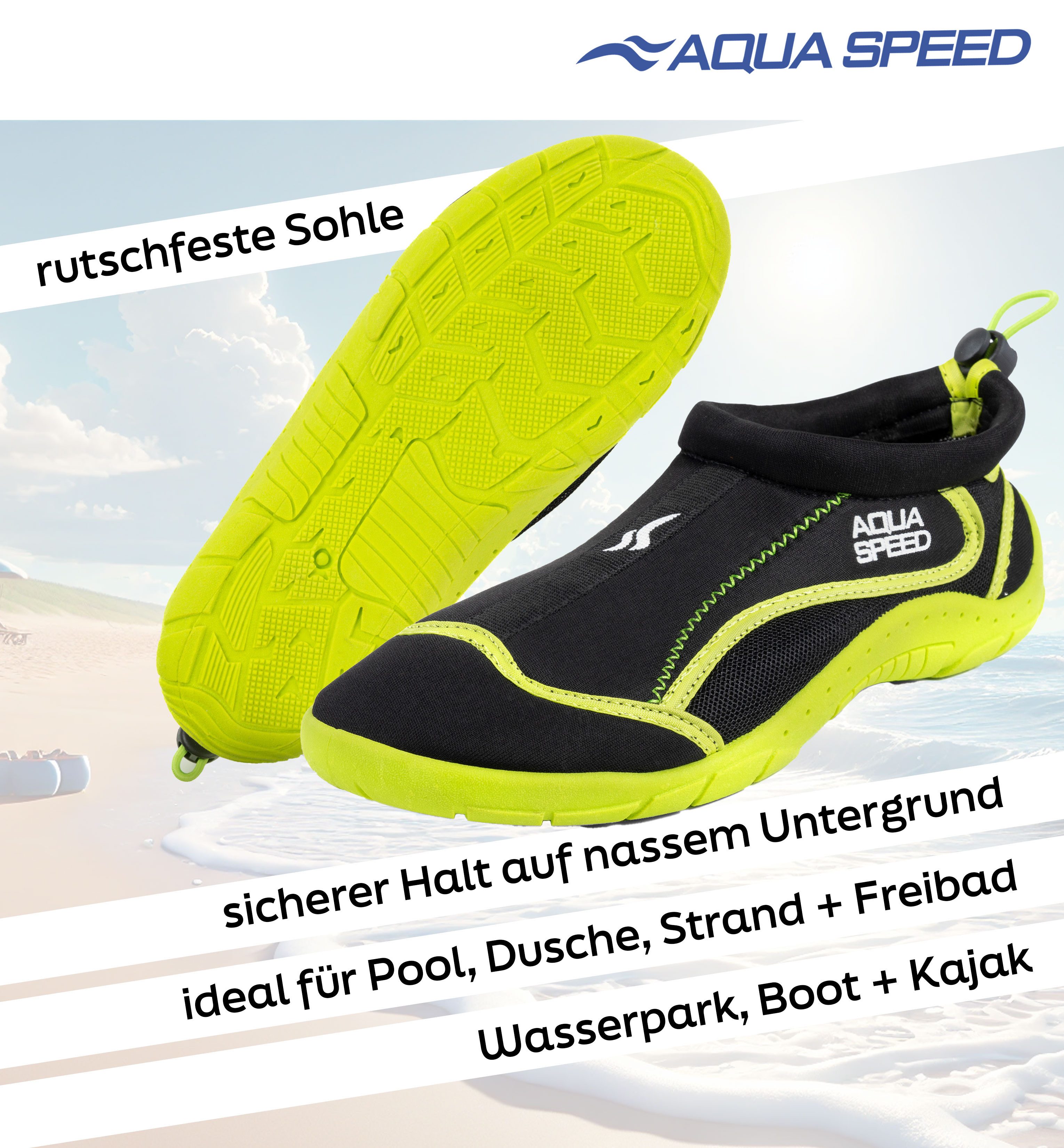 Aqua Speed Damen Badeschuhe Gr. 39 günstig online kaufen