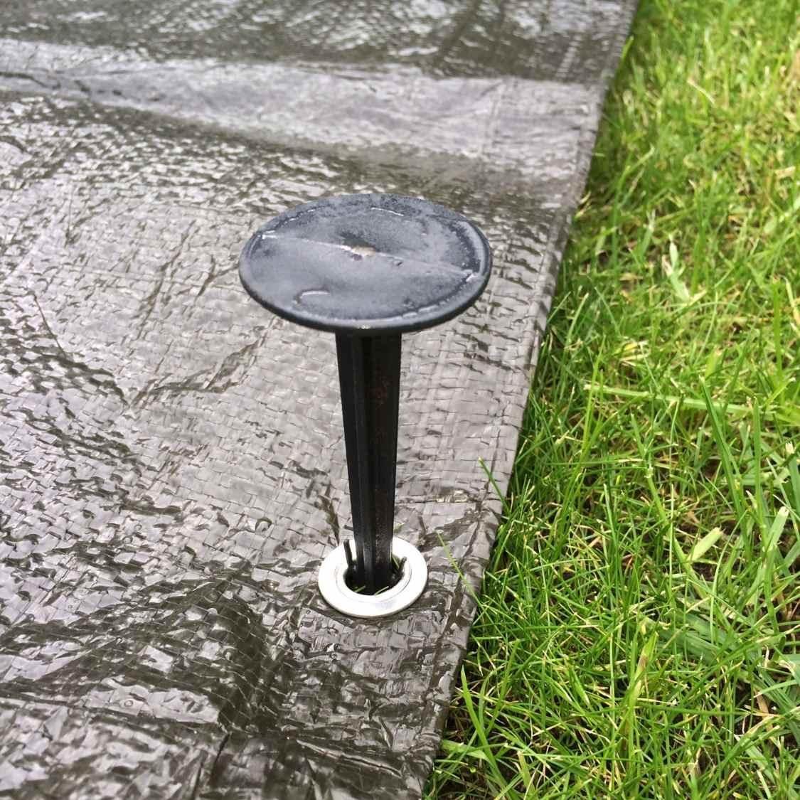 Florade Bodenanker Universal Bodenanker mit Widerhaken, Fester Halt für üblichen Boden, für MG-1,2-010, 50