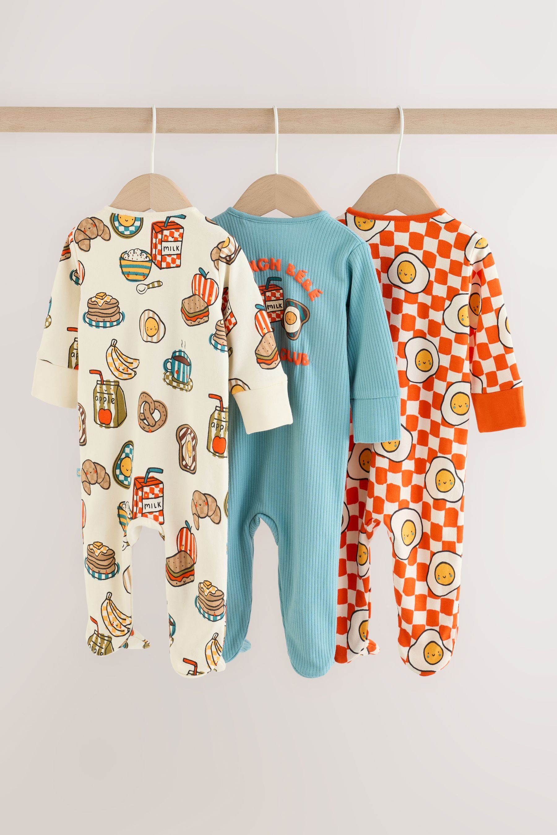 Next Schlafoverall Baby-Schlafanzüge, 3er-Pack (3-tlg)